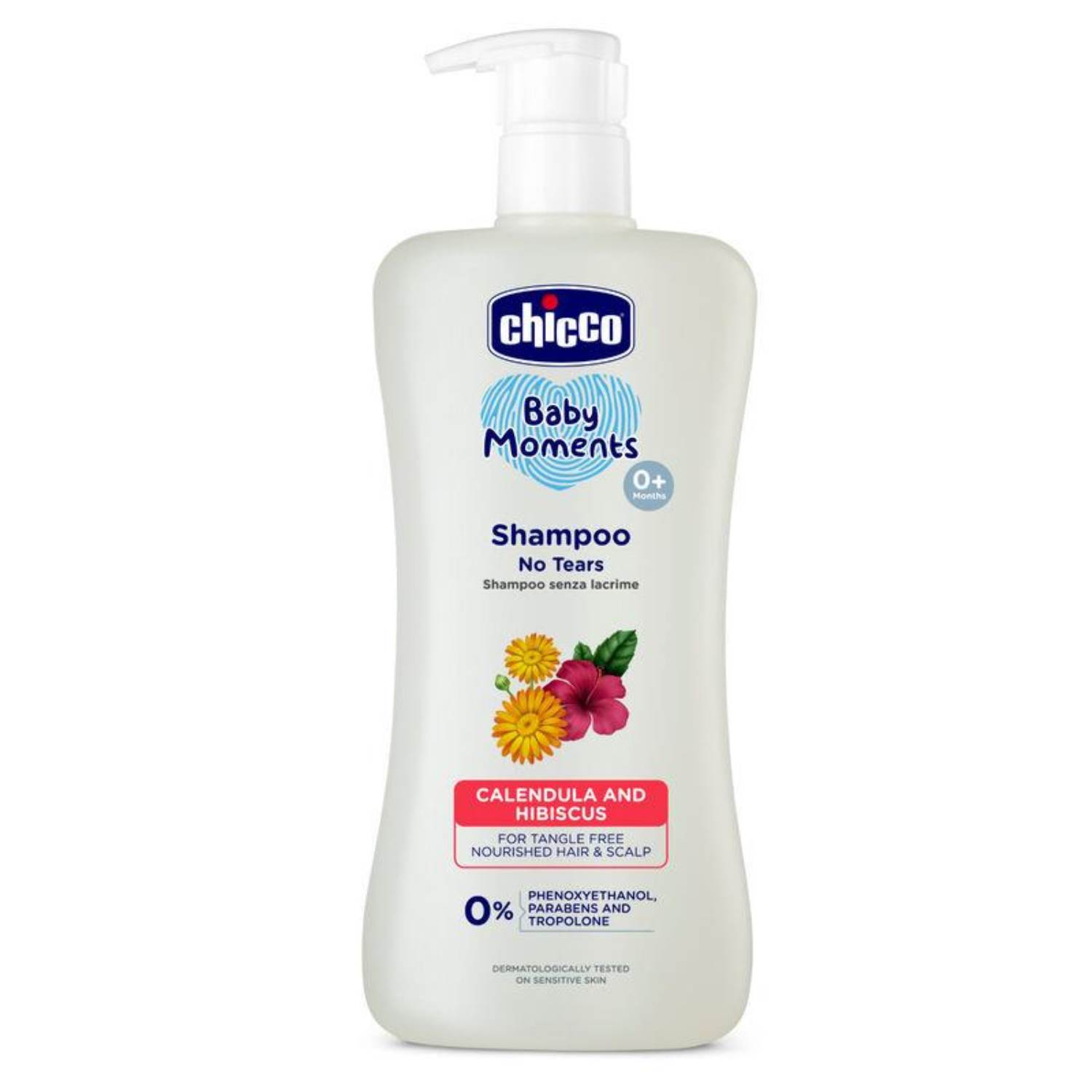 Chicco Baby Moments Shampoo for Tear-Free Bath times, New Advanced