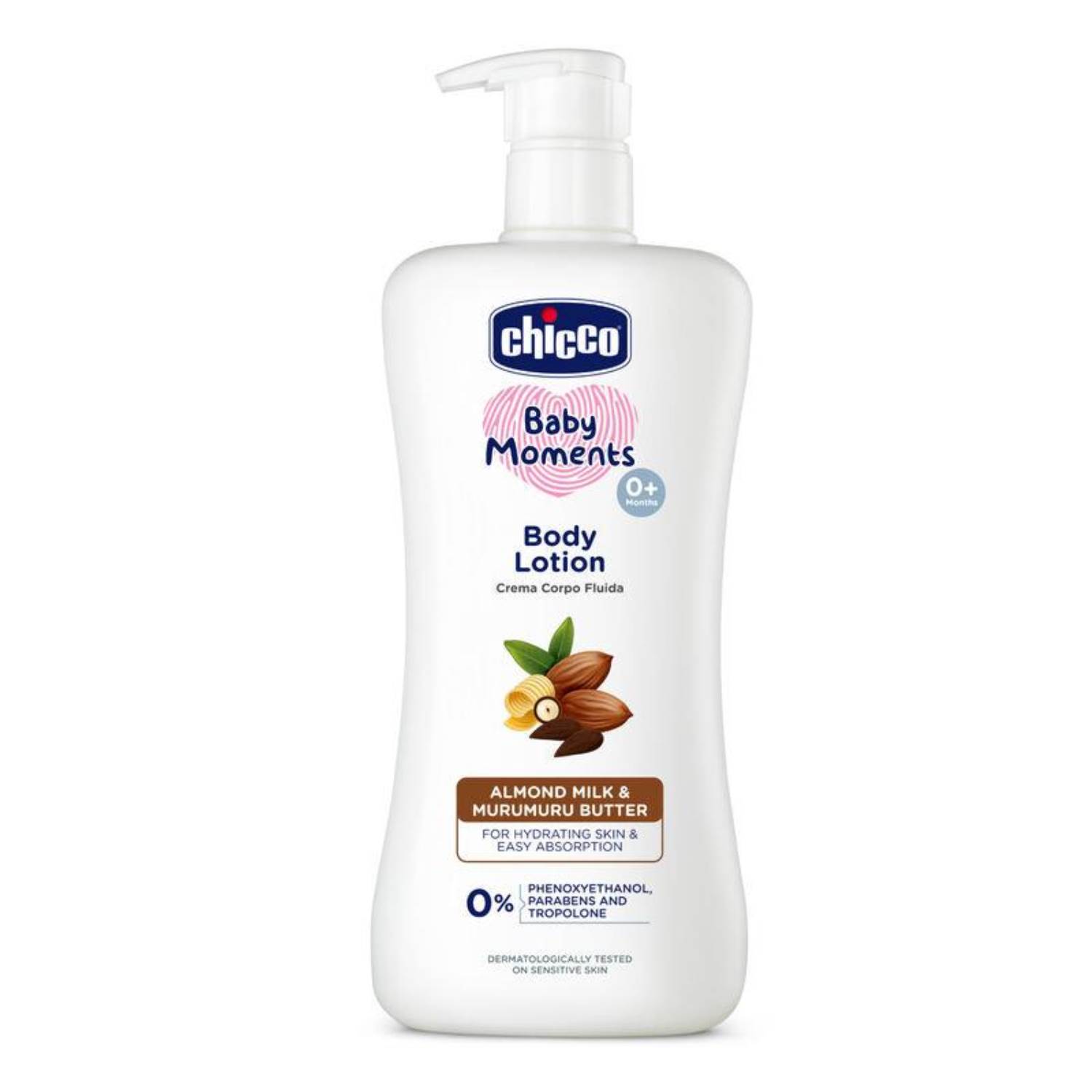 Chicco Baby Moments Body Lotion, New Advanced Formula with Natural
