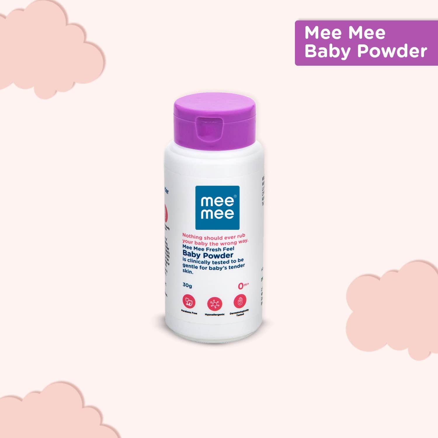 Mee mee sale baby powder