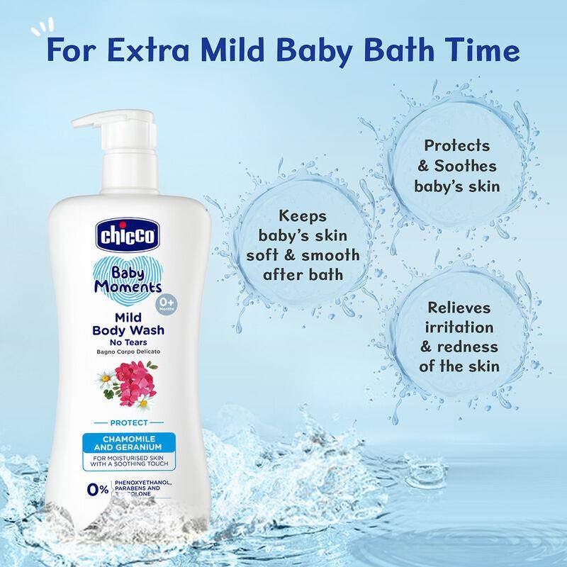 Chicco baby fashion body wash