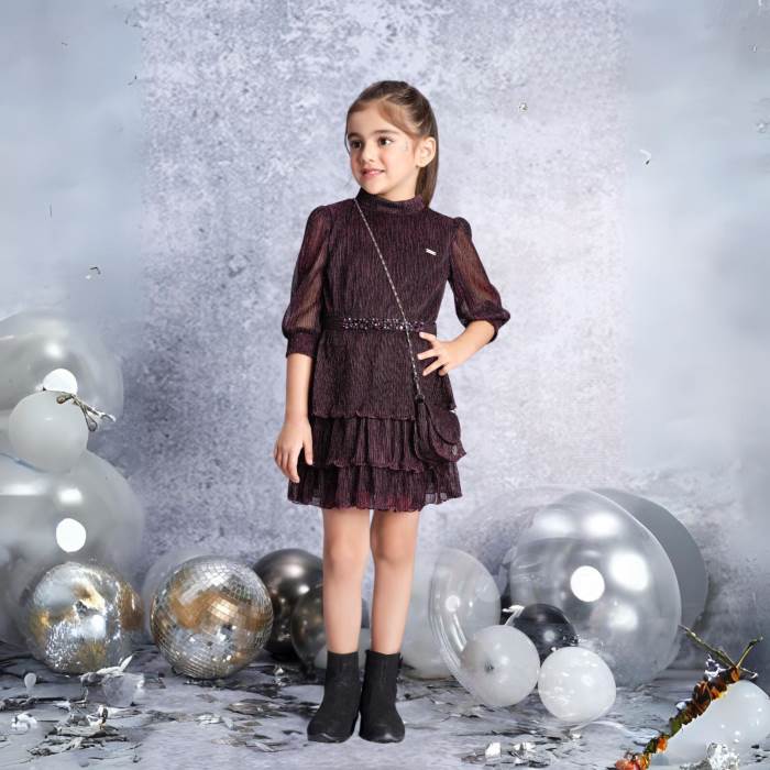 Amazon.com: tiny sugar Girls Floral Smocked Waist Dress Church Holiday  Playwear Soft Midi Dress with Pockets Black SS-6y : Clothing, Shoes &  Jewelry