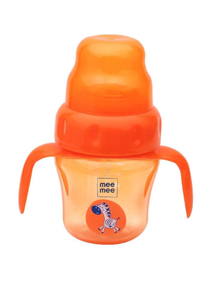 Interchangeable Sipper/Sippy Cup with Silicone Spout &Straw (150ml) For 6m+  Baby