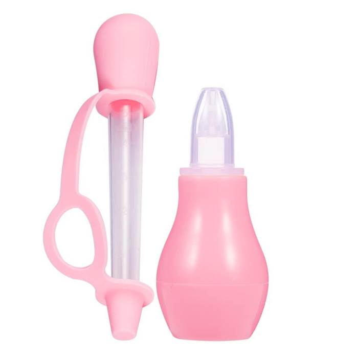 2pcs nose Baby Nose Cleaner Nasal Suction Bulb Nose Suction Cleaner