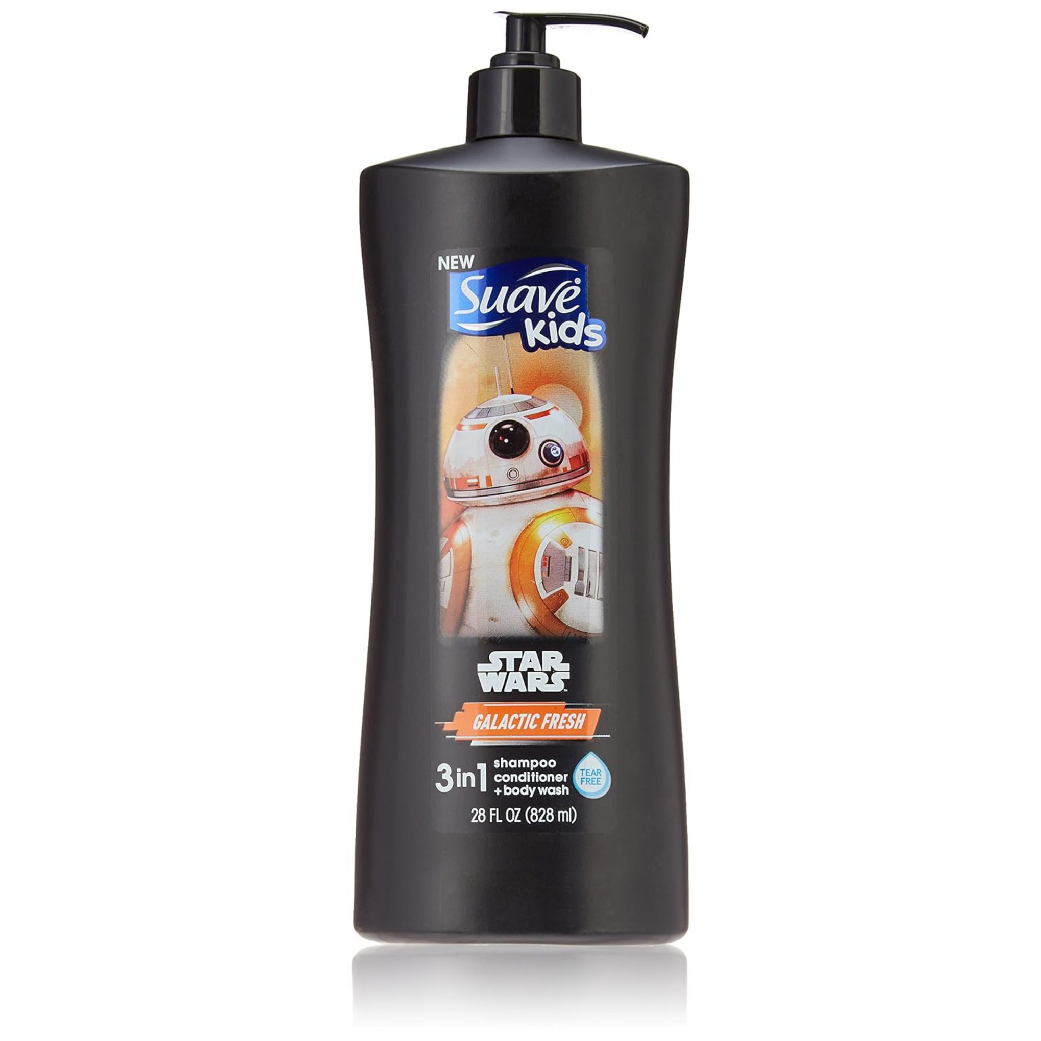 Suave Kids 3 In 1: Shampoo + Conditioner+ Body Wash Star Wars Bb-8 Galactic Fresh, 28 Ounce