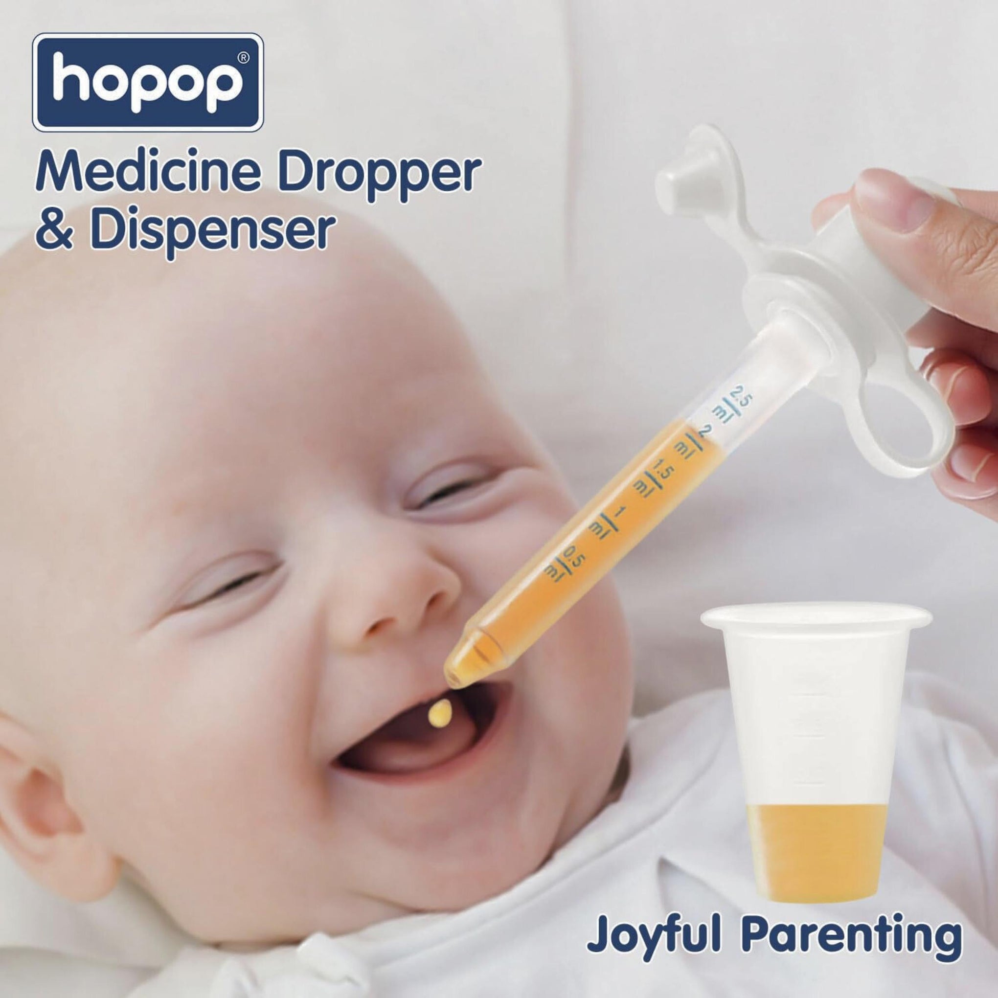 Hopop Medicine Dropper & Dispenser 2004A YELLOW