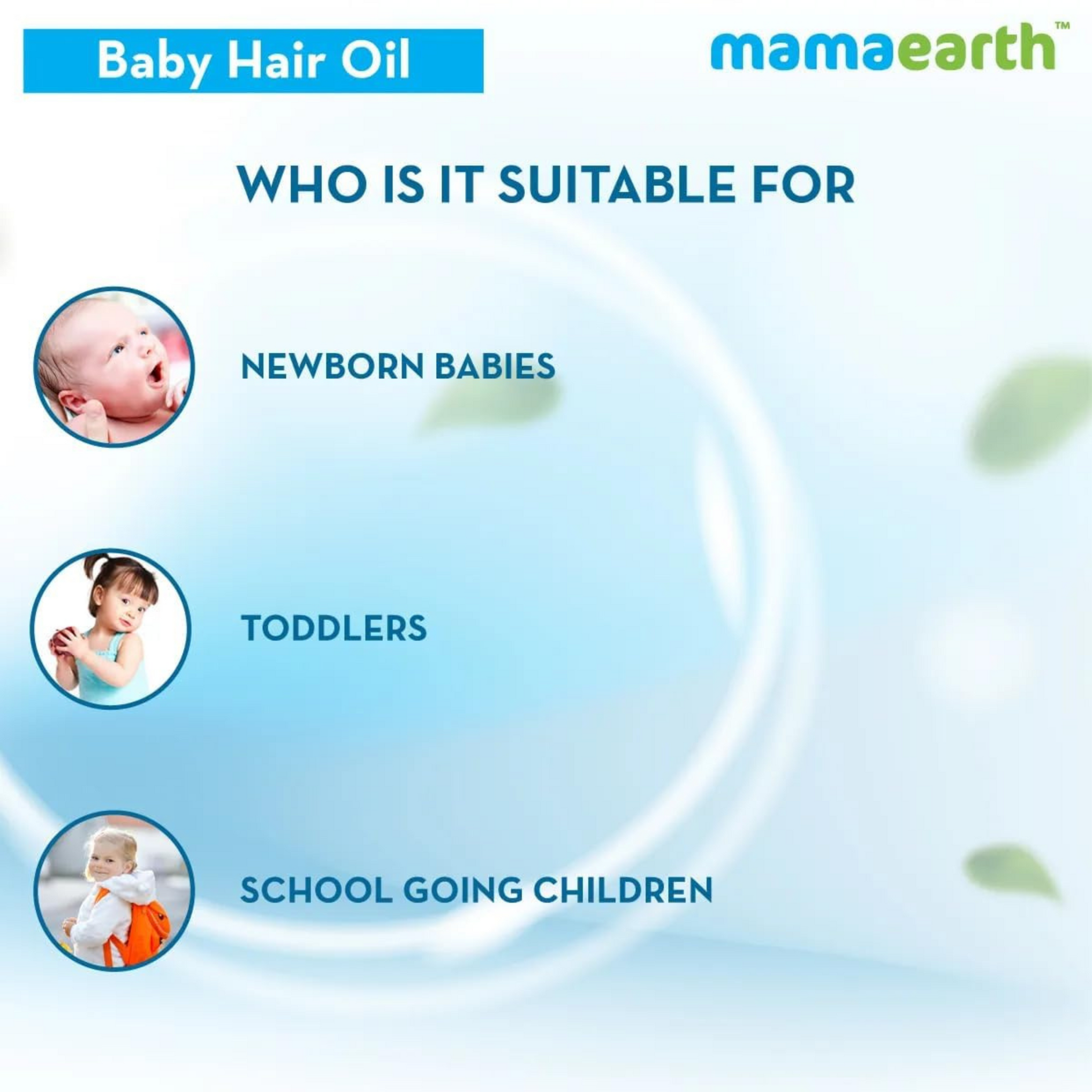 Mamaearth Nourishing Baby Hair Oil, with Almond & Avocado Oil