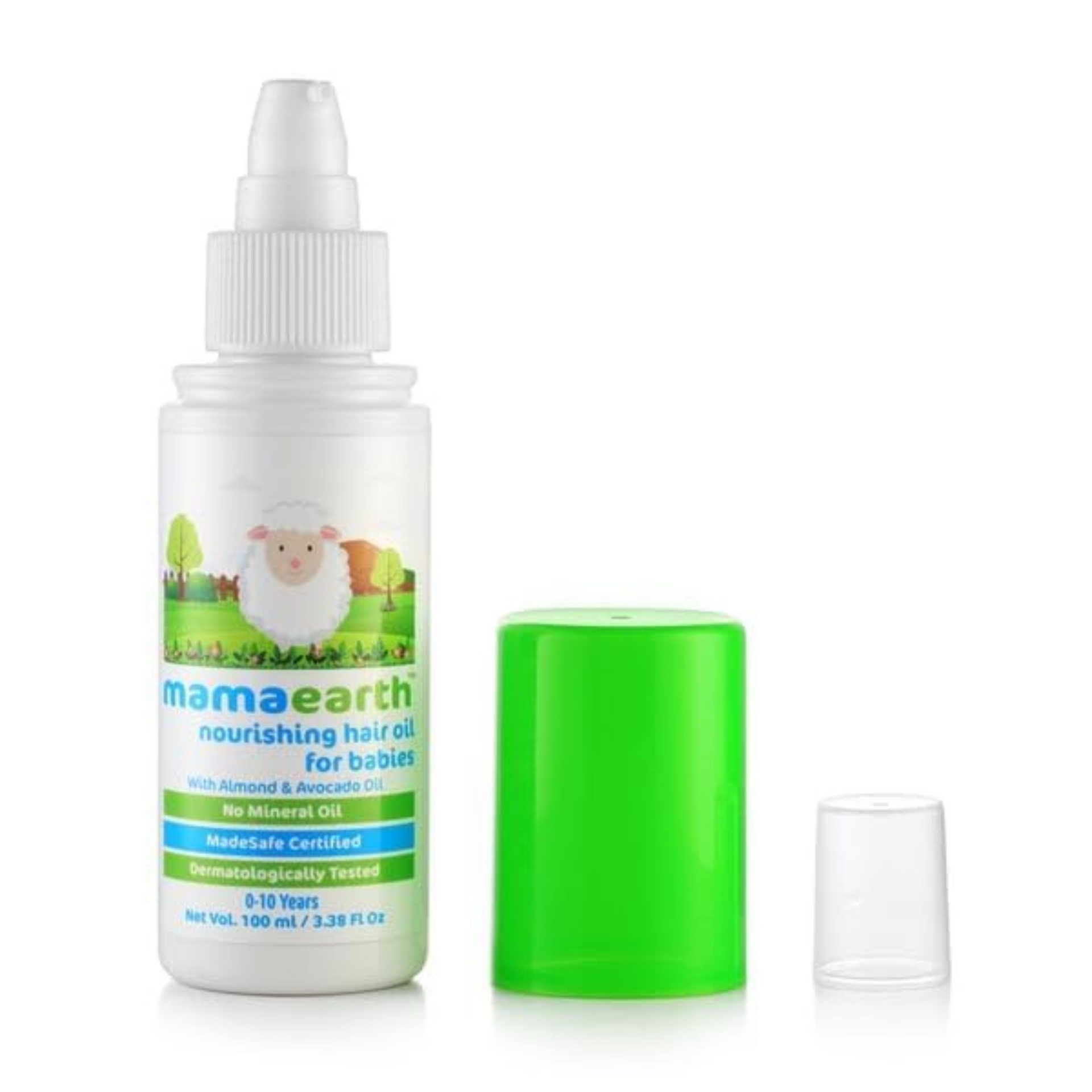 Mamaearth Nourishing Baby Hair Oil, with Almond & Avocado Oil