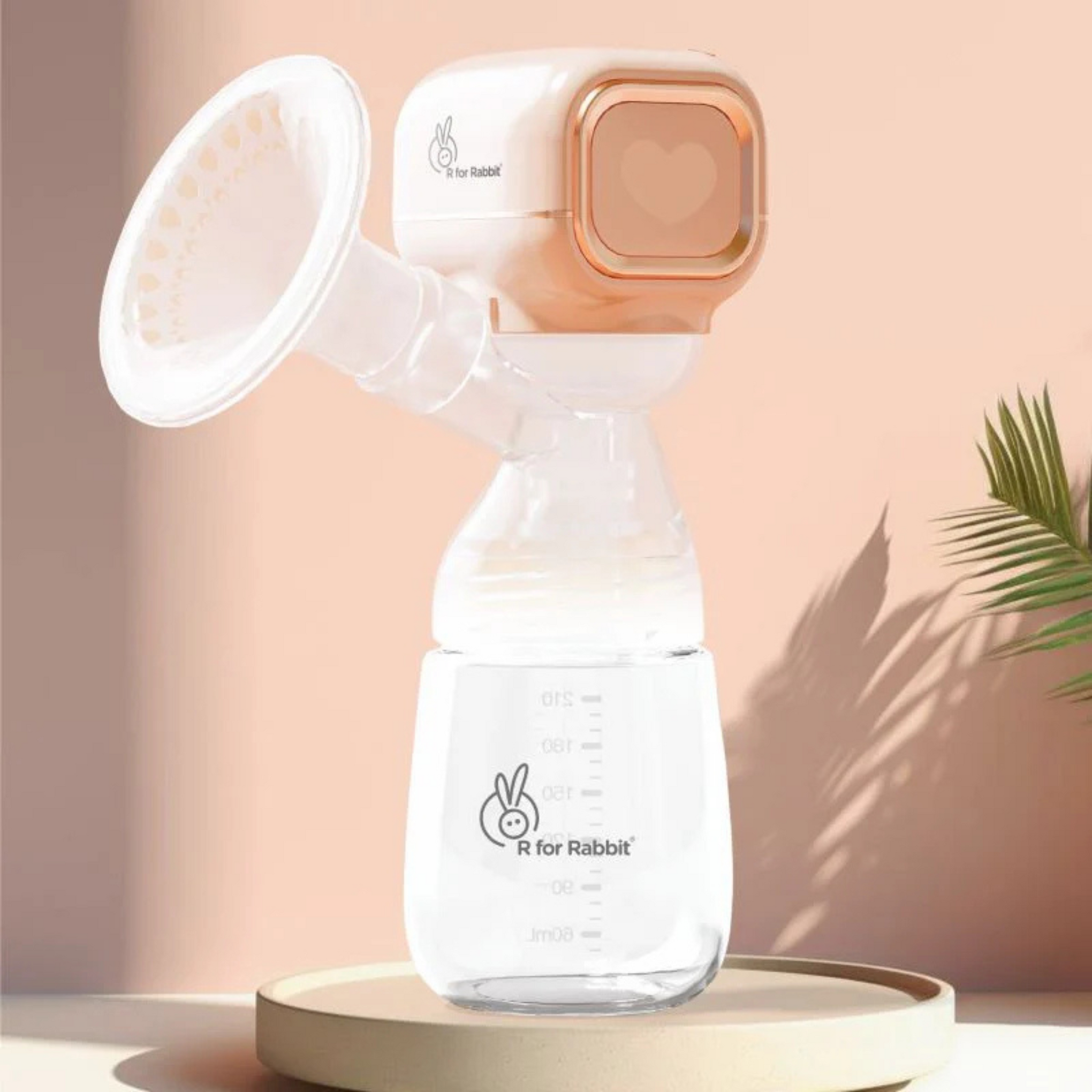 R for Rabbit First Feed Pure Electric Breast Pump 9 Level Of Massage & Suction Mode