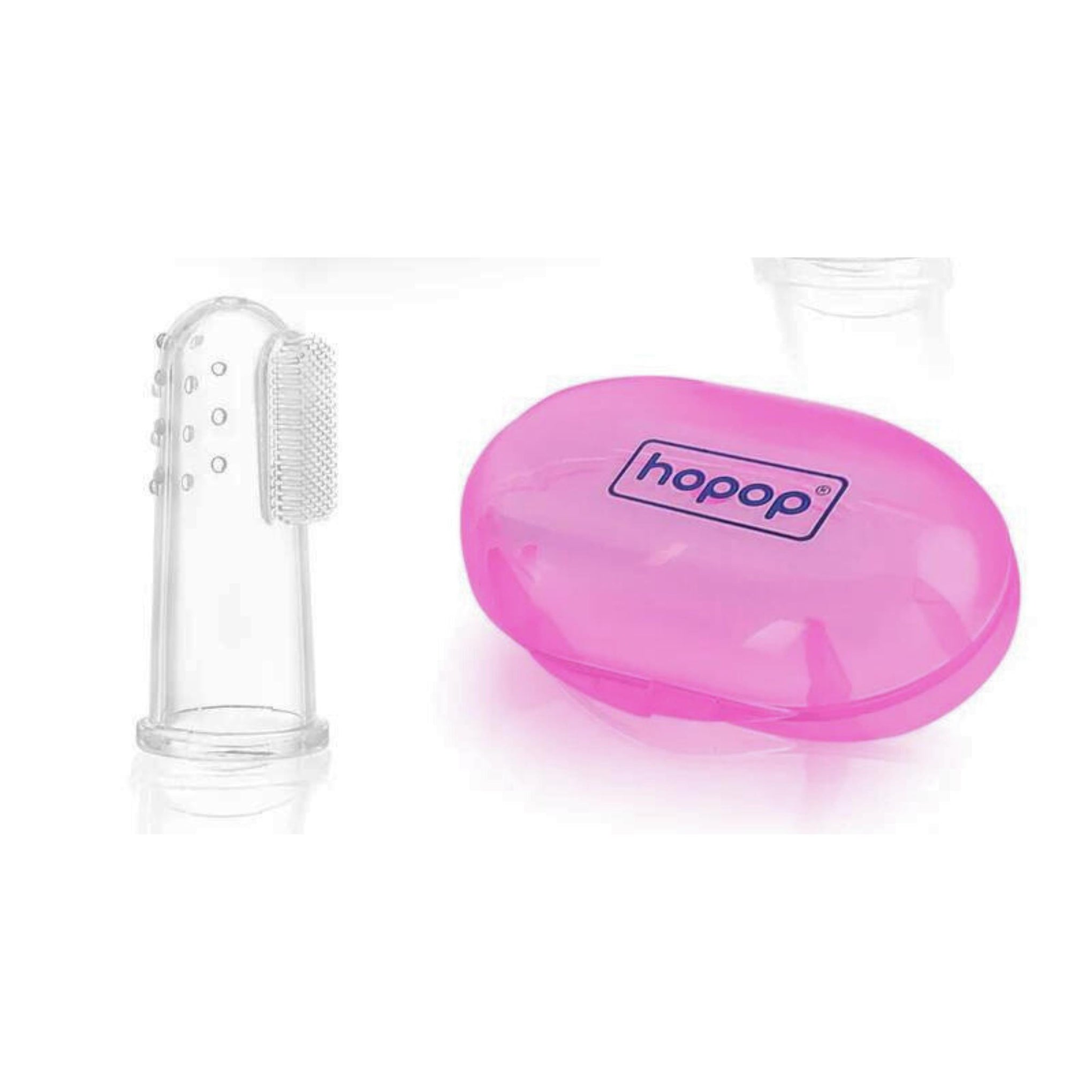 Hopop Baby Finger Brush With Case