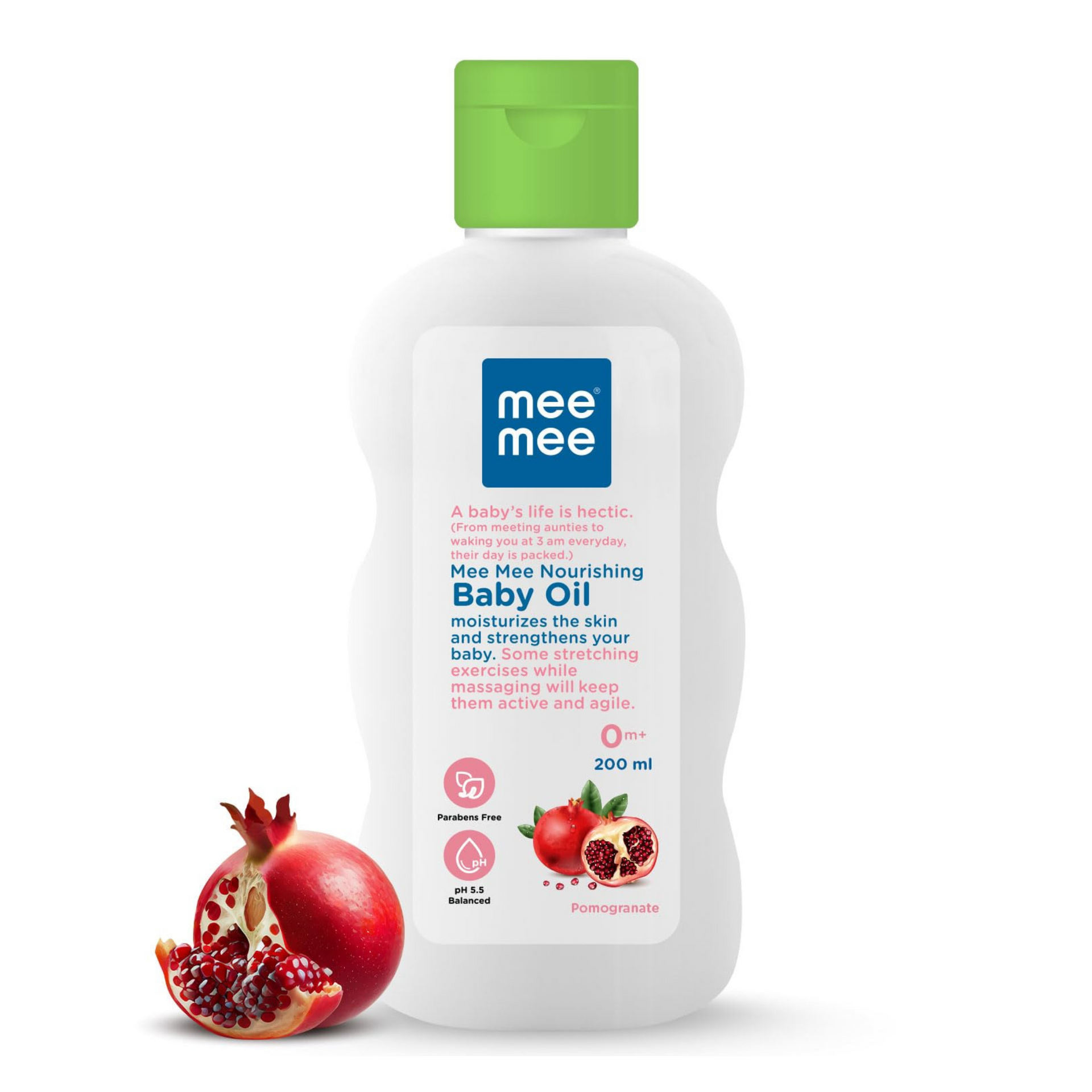 Mee Mee Baby Oil with Fruit Extracts/Moisturising Baby Lotion with Fruit Extracts | Baby Oil