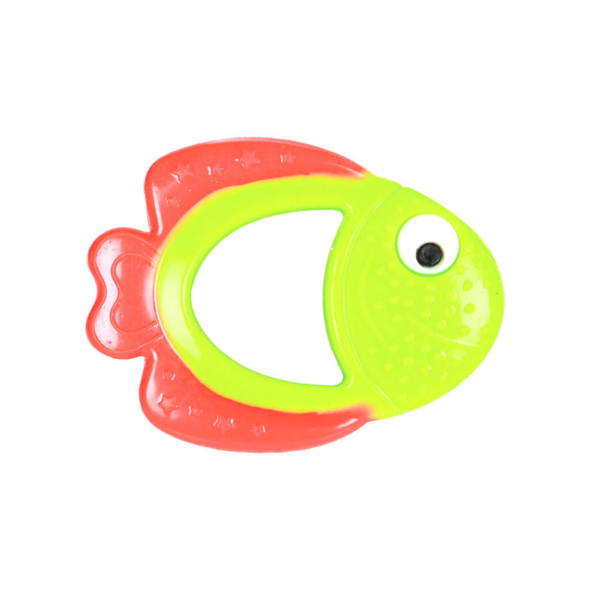 MeeMee Multi-Textured Silicone Teether Teether  (Green, Red)