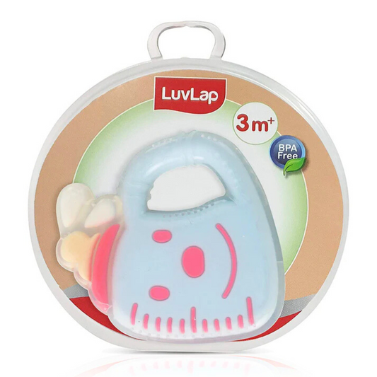 Silicone Teether, Milk Time Design, 3m+, BPA Free (Multicolour)