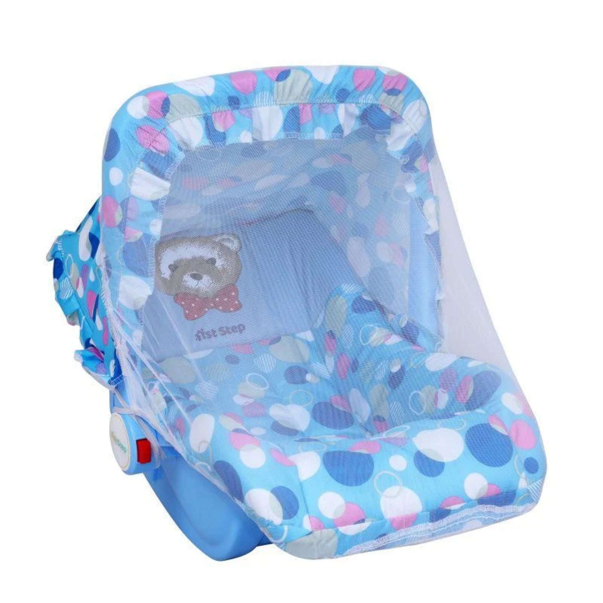 1st Step 5 In 1 Carrycot With Anti-Mosquito Mesh(Blue)