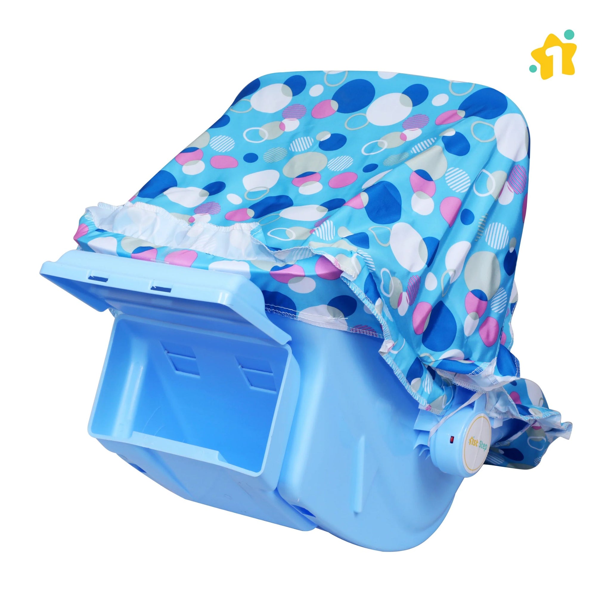 1st Step 5 In 1 Carrycot With Anti-Mosquito Mesh(Blue)