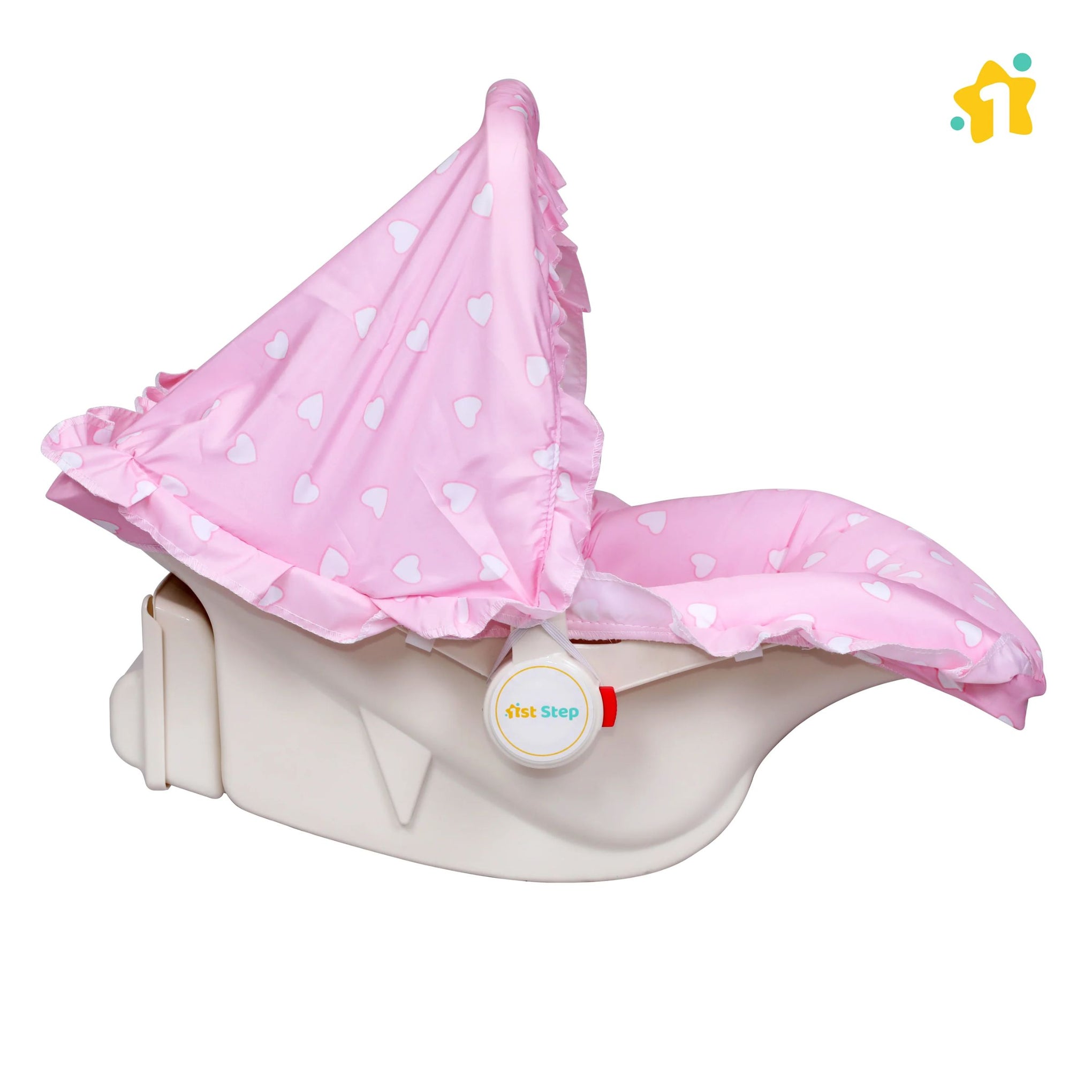 1st Step 5 In 1 Carrycot With Anti-Mosquito Mesh (Pink)