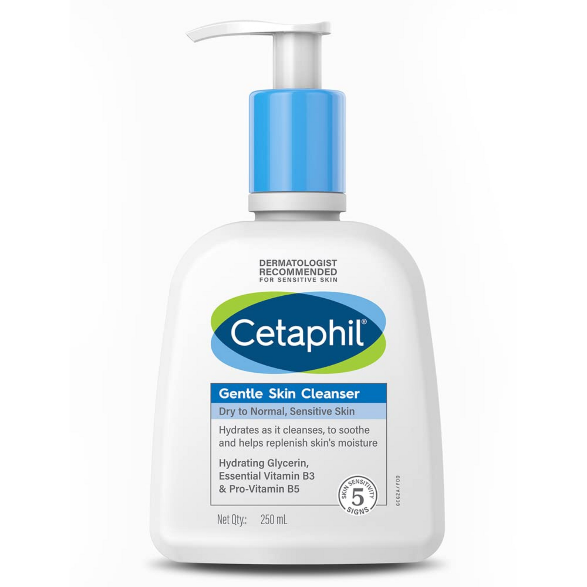 Cetaphil Paraben, Sulphate-Free Gentle Skin Hydrating Face Wash Cleanser with Niacinamide, Vitamin B5 for Dry to Normal, Sensitive Skin