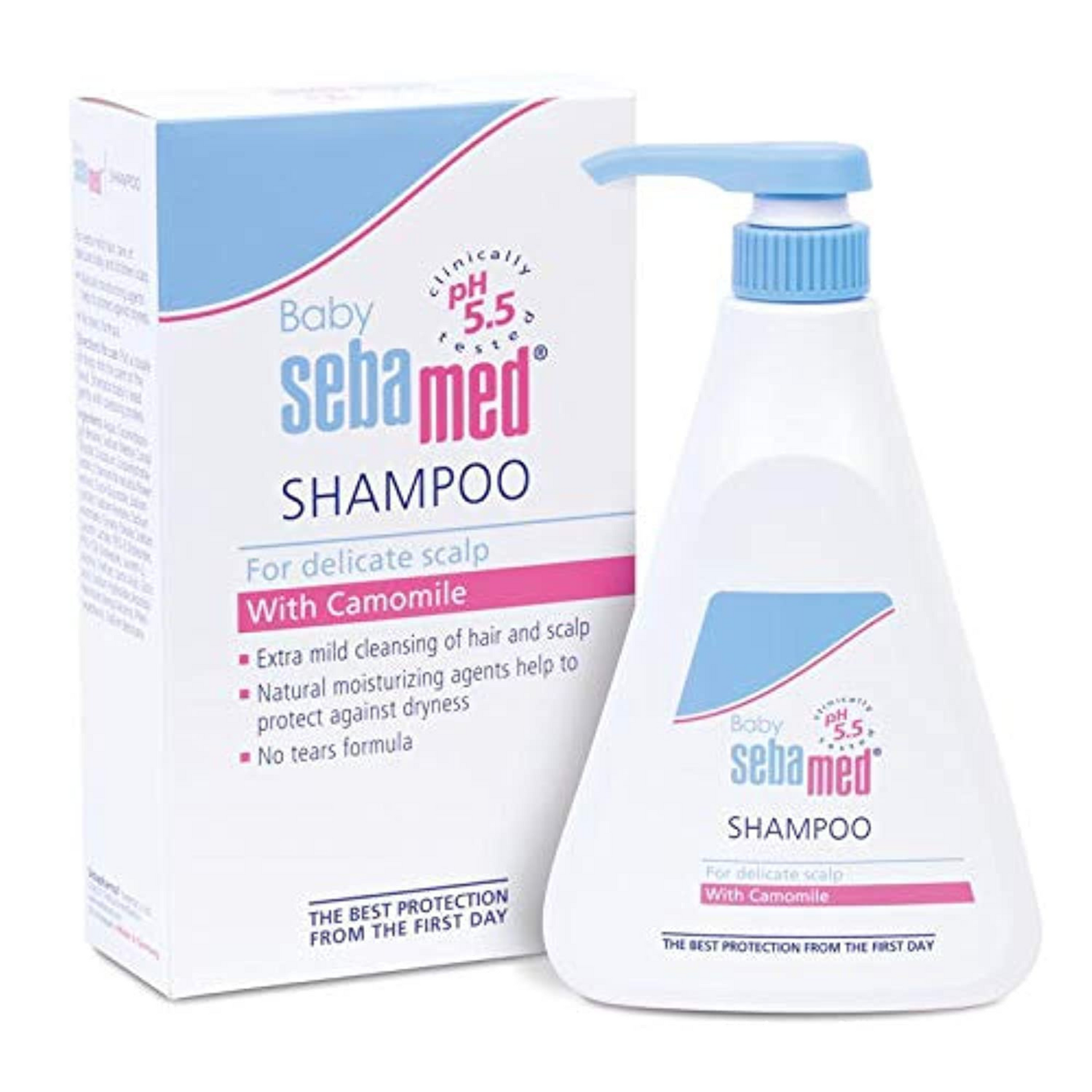 Sebamed Baby Shampoo |pH 5.5| Ideal for Newborn’s delicate scalp| No Tears