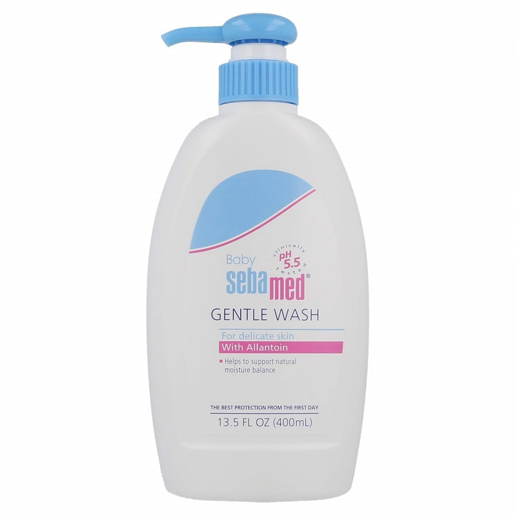 ebamed Baby Gentle Wash |pH 5.5| Body Wash|Soap Free|Tear Free|