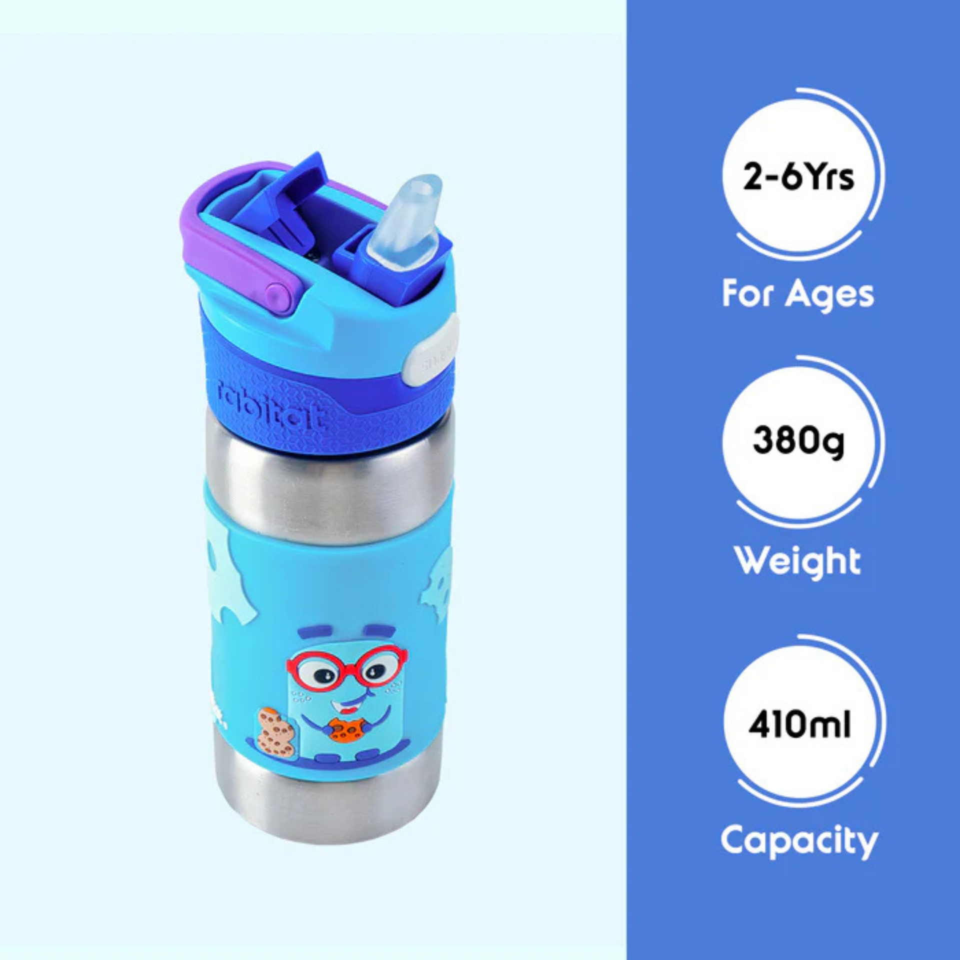 Rabitat Clean Lock Insulated Stainless Steel Bottle (Shyguy) 5291