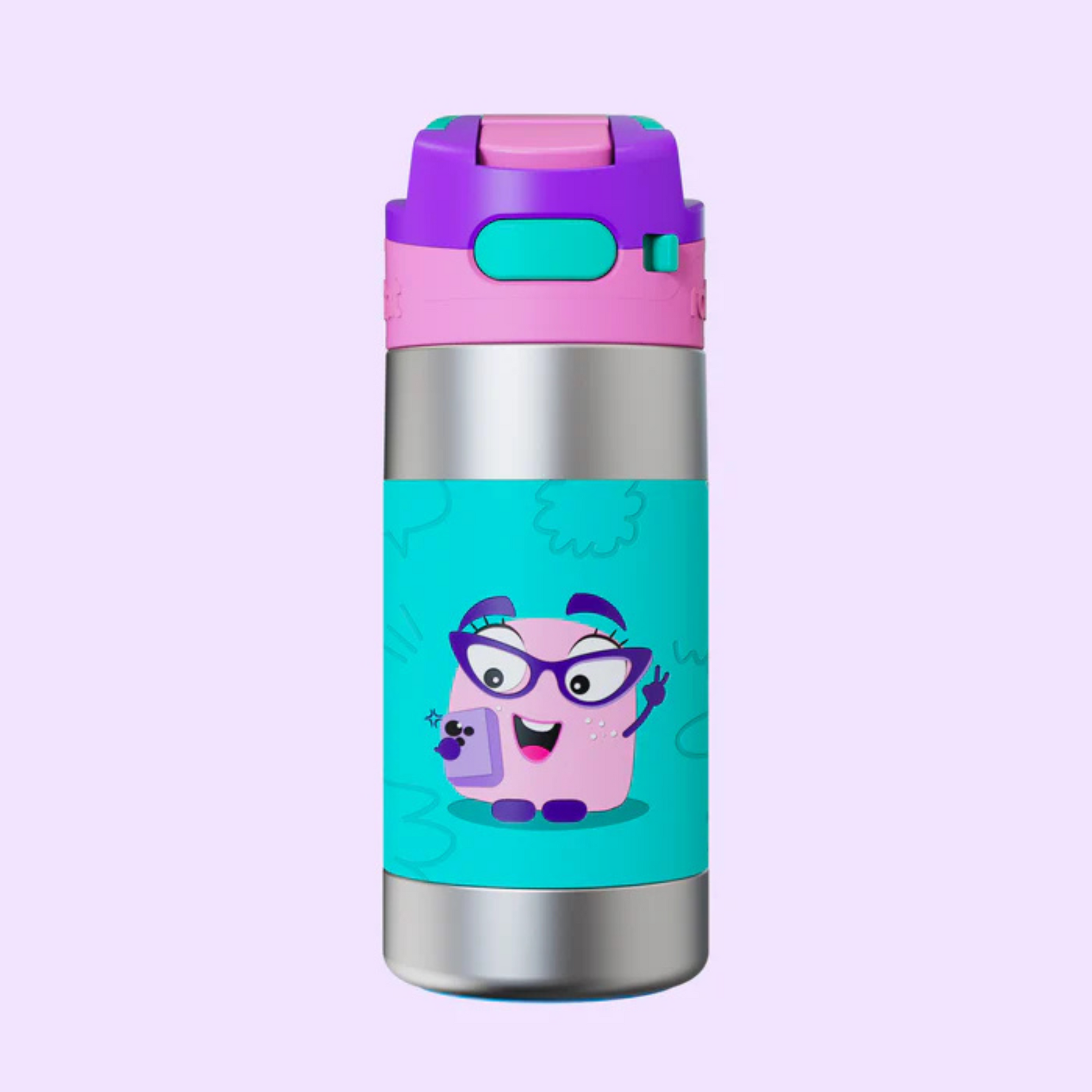 Rabitat Clean Lock Insulated Stainless Steel Bottle (Chatter Box) 5295