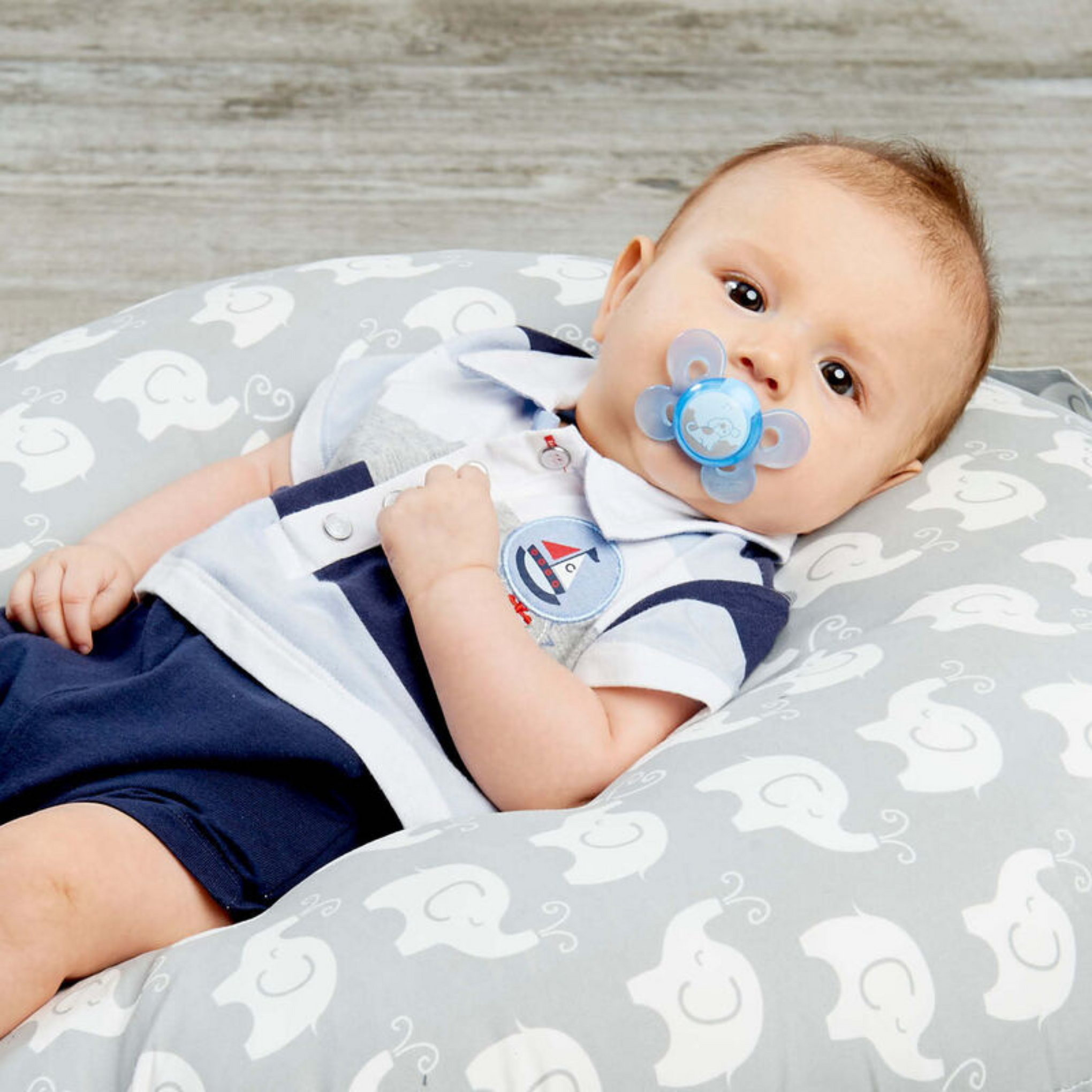 CHICCO SOOTHER COMFORT BLUE LUMI 16-36M 1PC