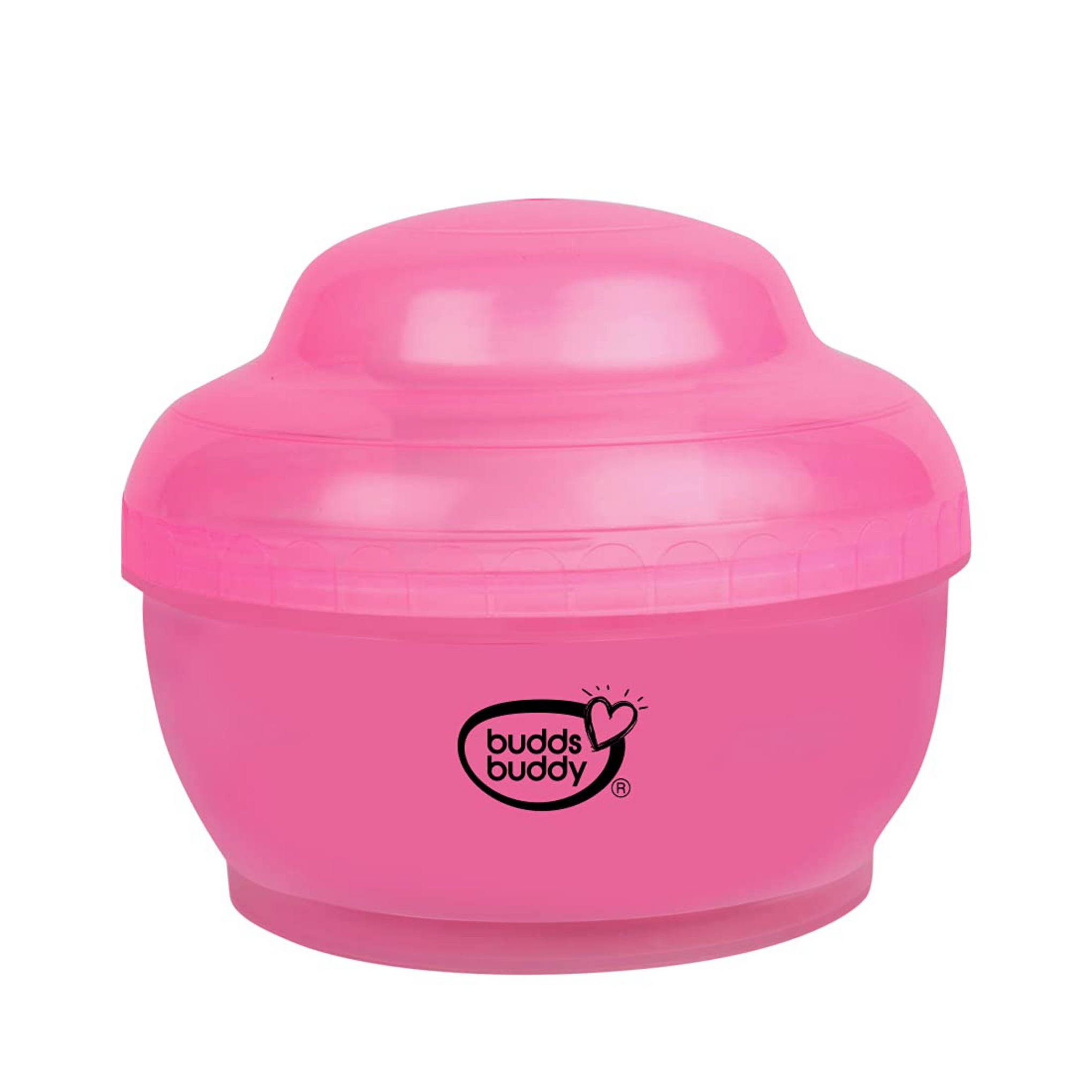 Buddsbuddy BPA Free Popo Baby Powder Puff With Storage Powder Case (5041)