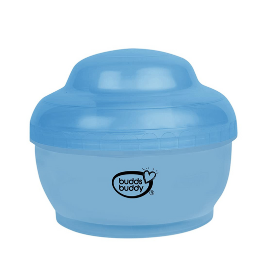 Buddsbuddy BPA Free Popo Baby Powder Puff With Storage Powder Case (5041)