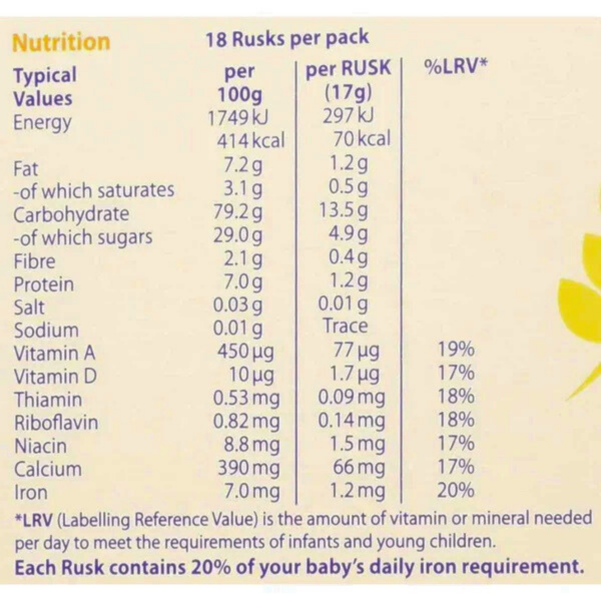 Heinz Farley's Original Rusks, 6+ Months 150gm / 300gm