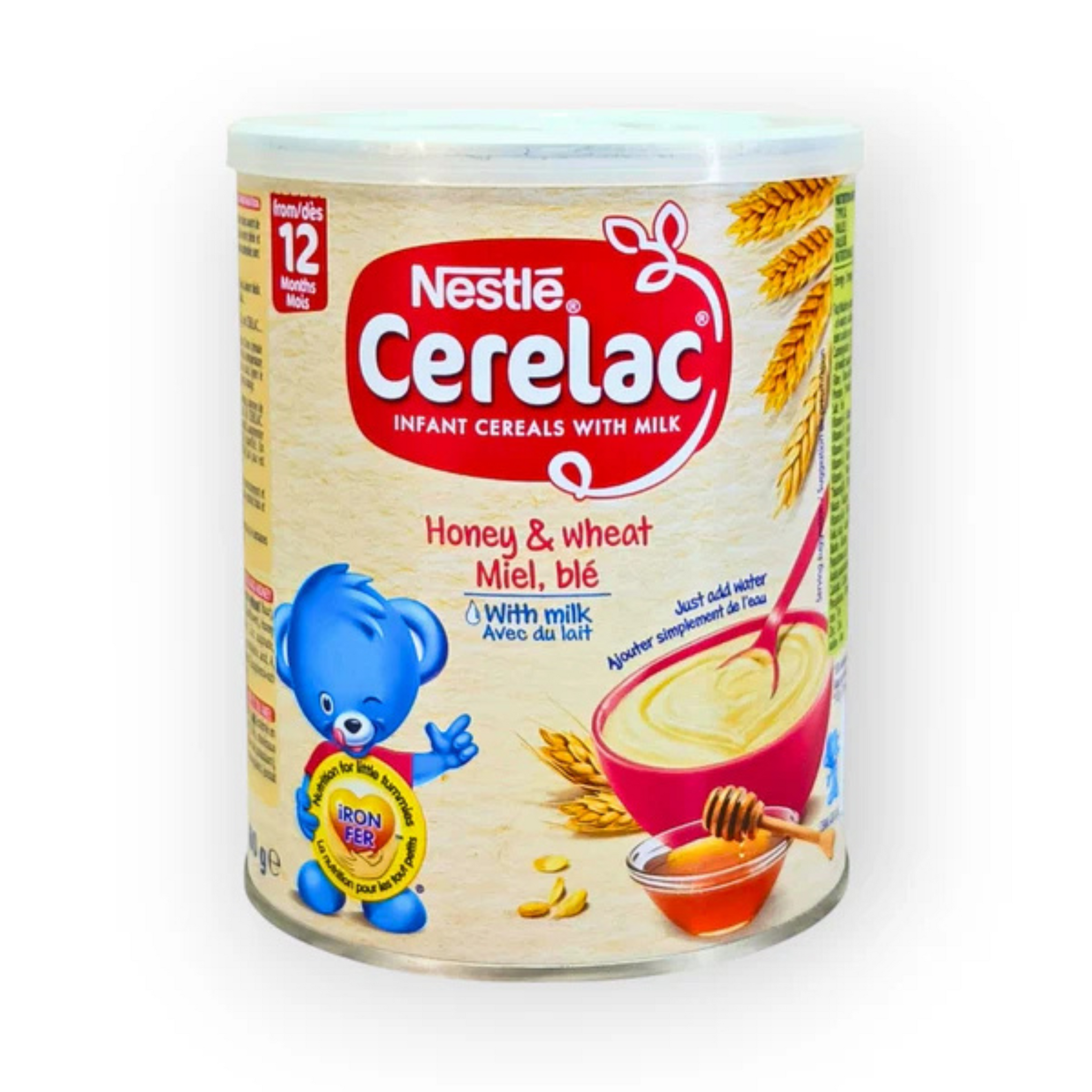 Nestle Cerelac Honey & Wheat With Milk (12m+) - 400g (Imported)