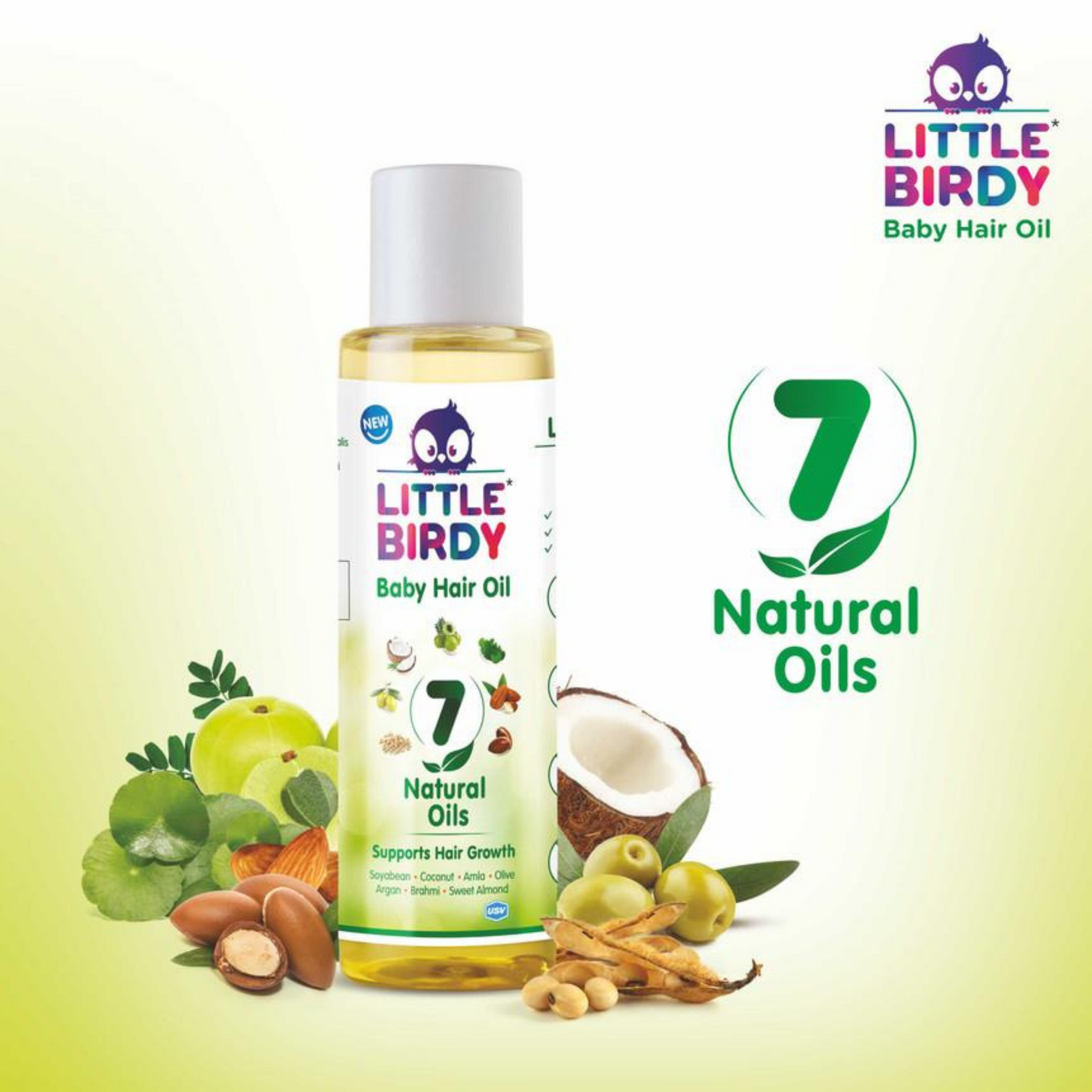 LITTLE BIRDY BABY HAIR OIL - 90 ML