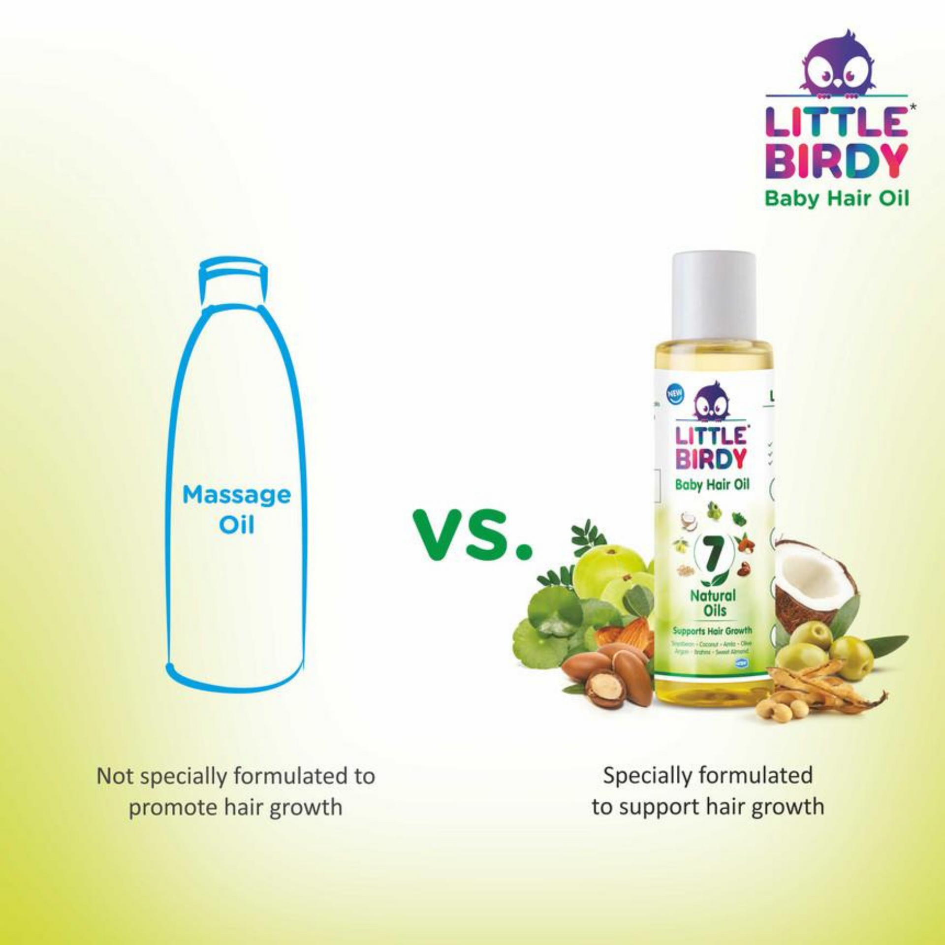 LITTLE BIRDY BABY HAIR OIL - 90 ML