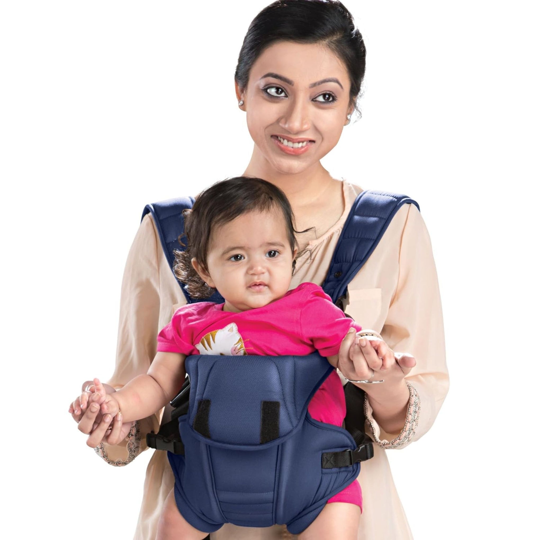 LuvLap Toddler Luv Lap Galaxy Baby Carrier with Padded Head Support, for 6 to 15 Months Baby, Max Weight Up to 15 Kgs (Blue)