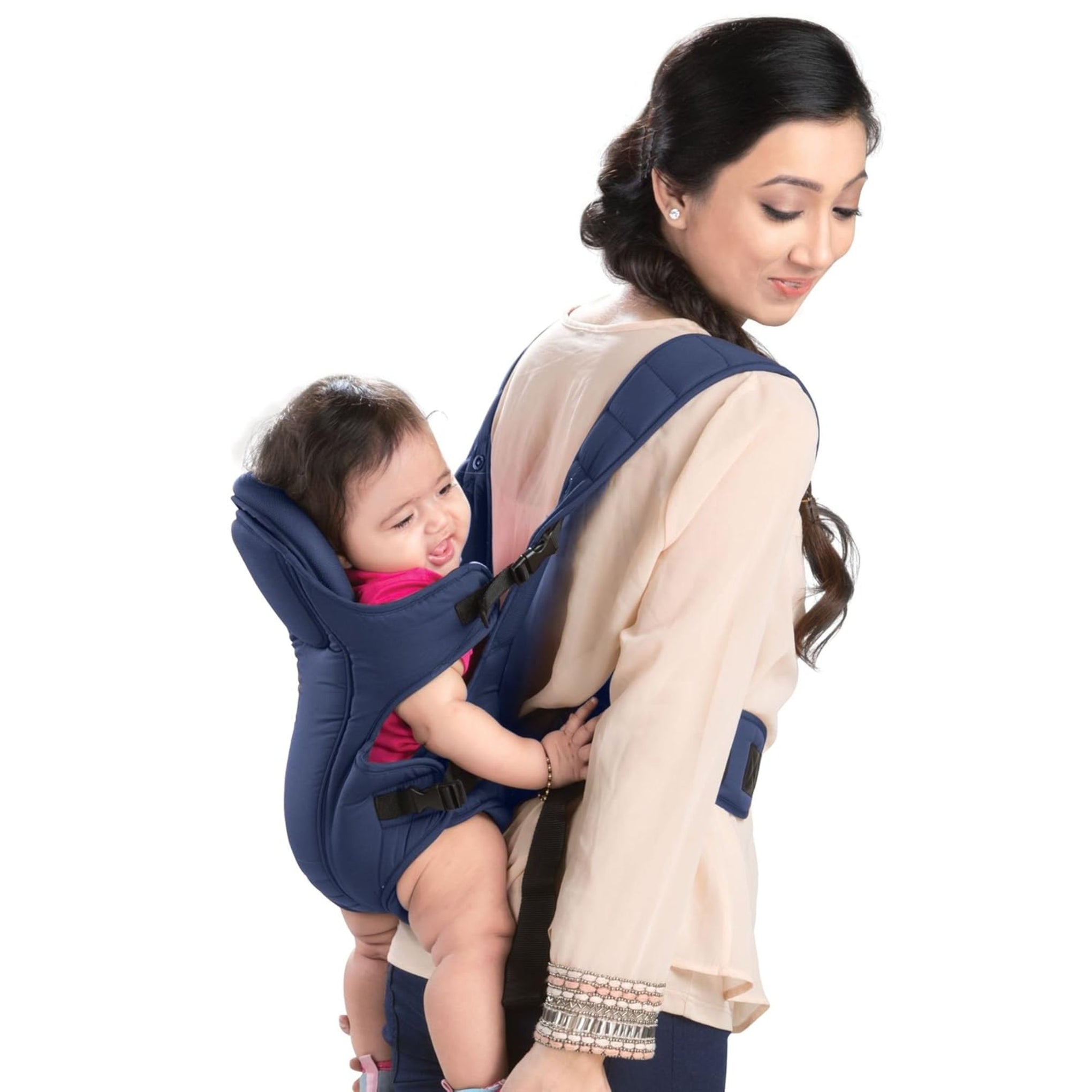 LuvLap Toddler Luv Lap Galaxy Baby Carrier with Padded Head Support, for 6 to 15 Months Baby, Max Weight Up to 15 Kgs (Blue)