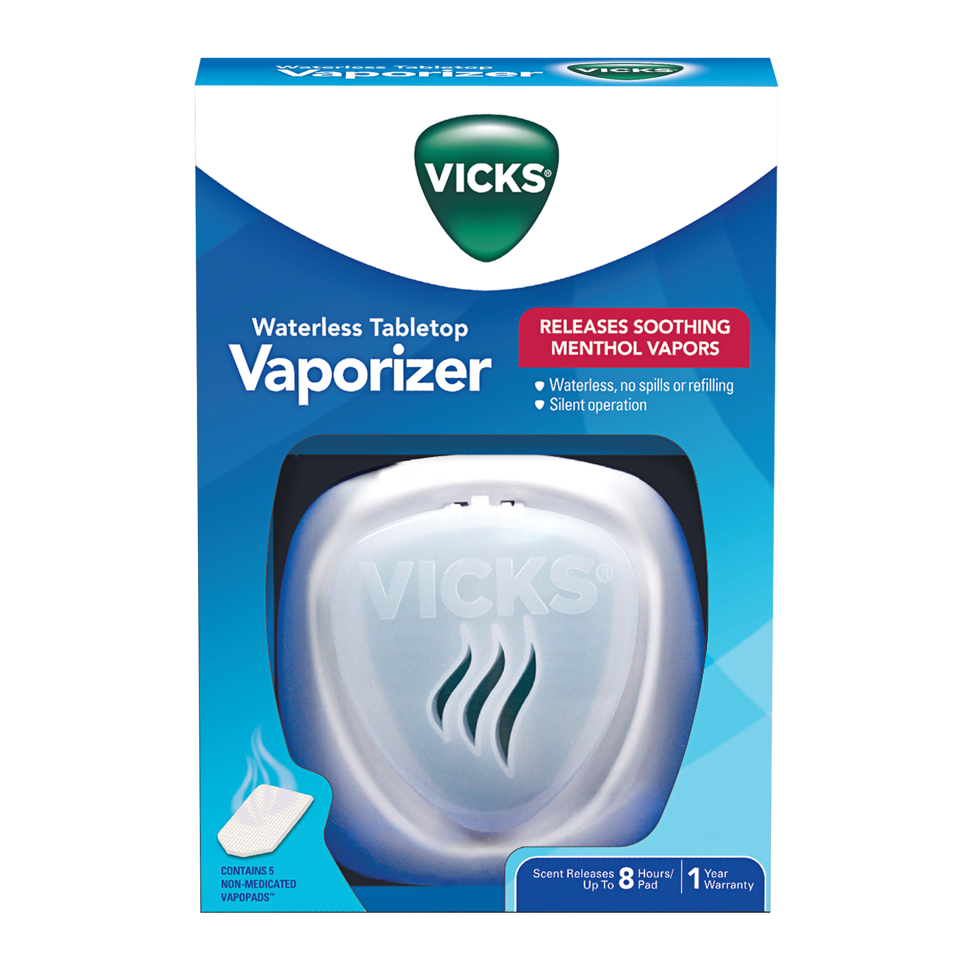 Vicks Waterless Vaporizer, 50 sq. ft., V1800