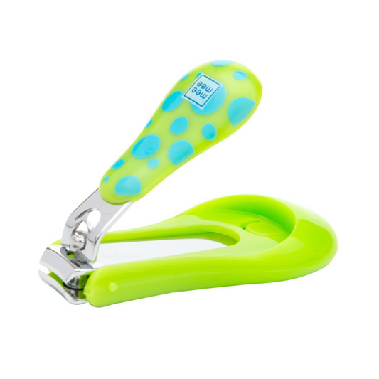 Mee Mee Protective Baby Nail Clipper Cutter with Skin Guard (Green)(Pack of 1)