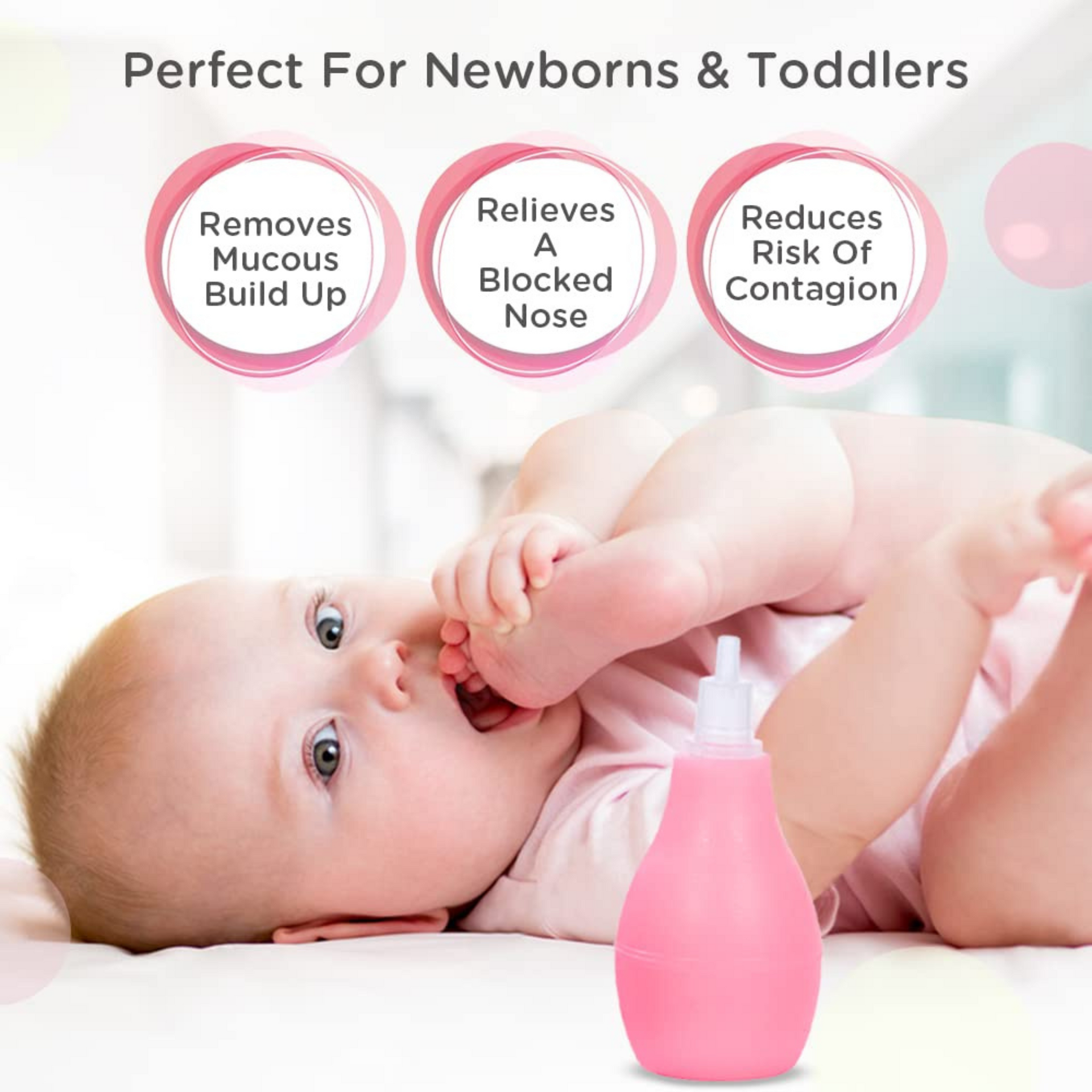 Mee Mee Baby Nose Cleaner (With Easy Grip - Single Pack,