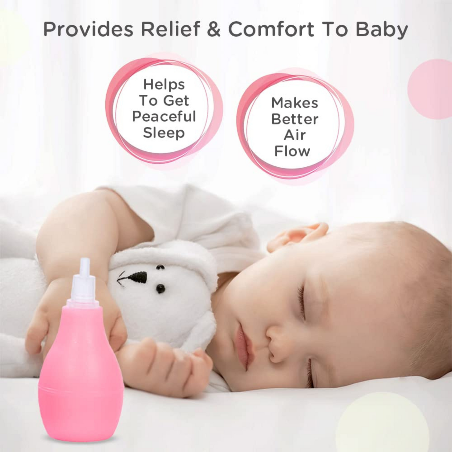 Mee Mee Baby Nose Cleaner (With Easy Grip - Single Pack,