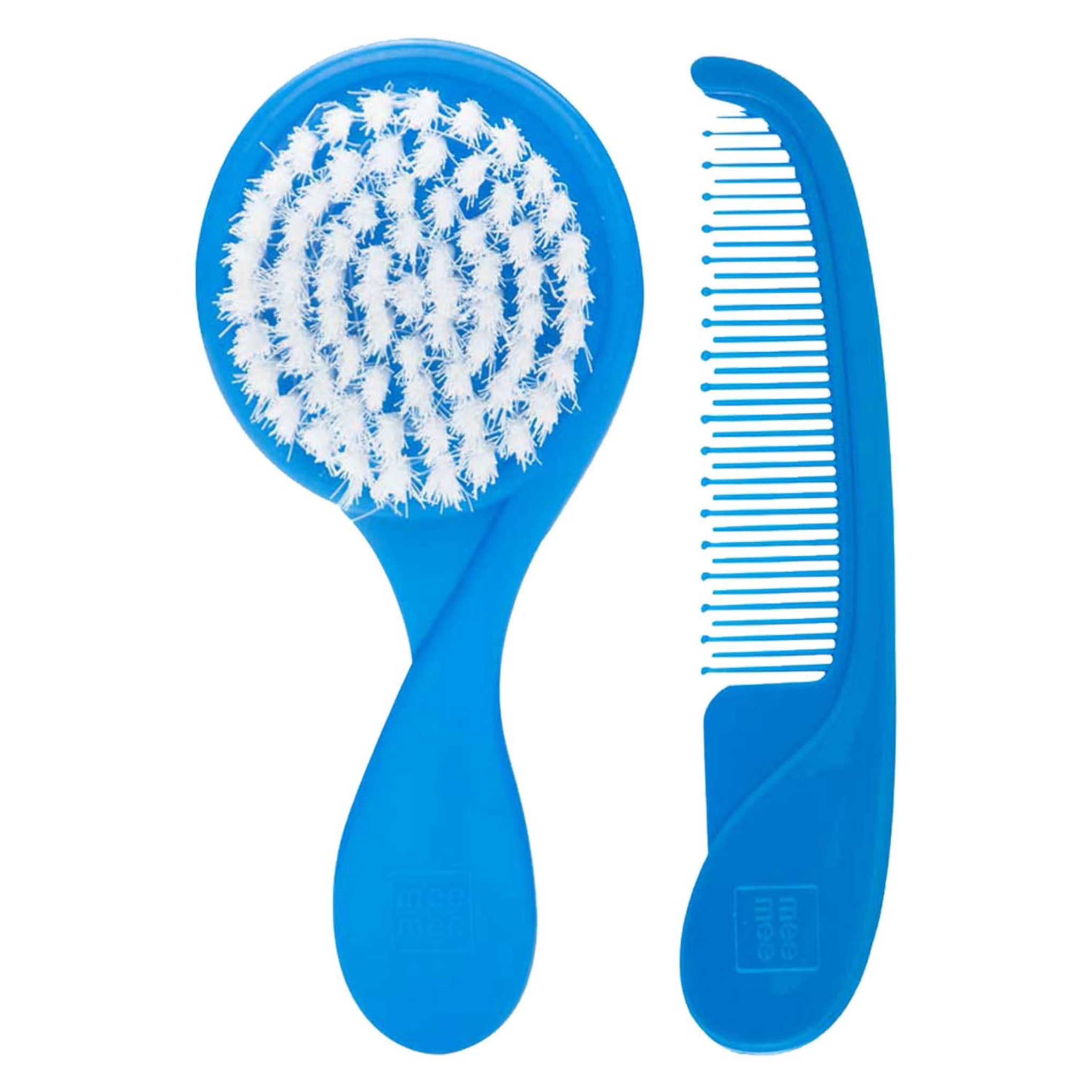 Mee Mee Easy Grip Soft Bristled Comb & Brush Set MM-3890D