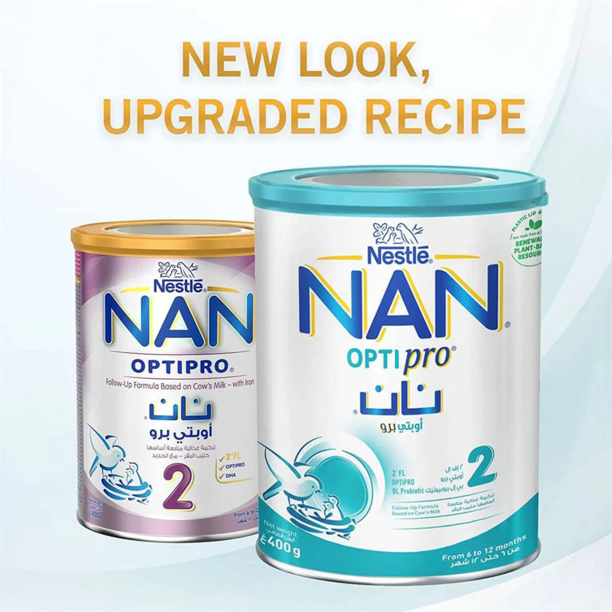 Nestle Nan Optipro, Follow-up Formula, Stage - 2, 400g, 6 to 12 months