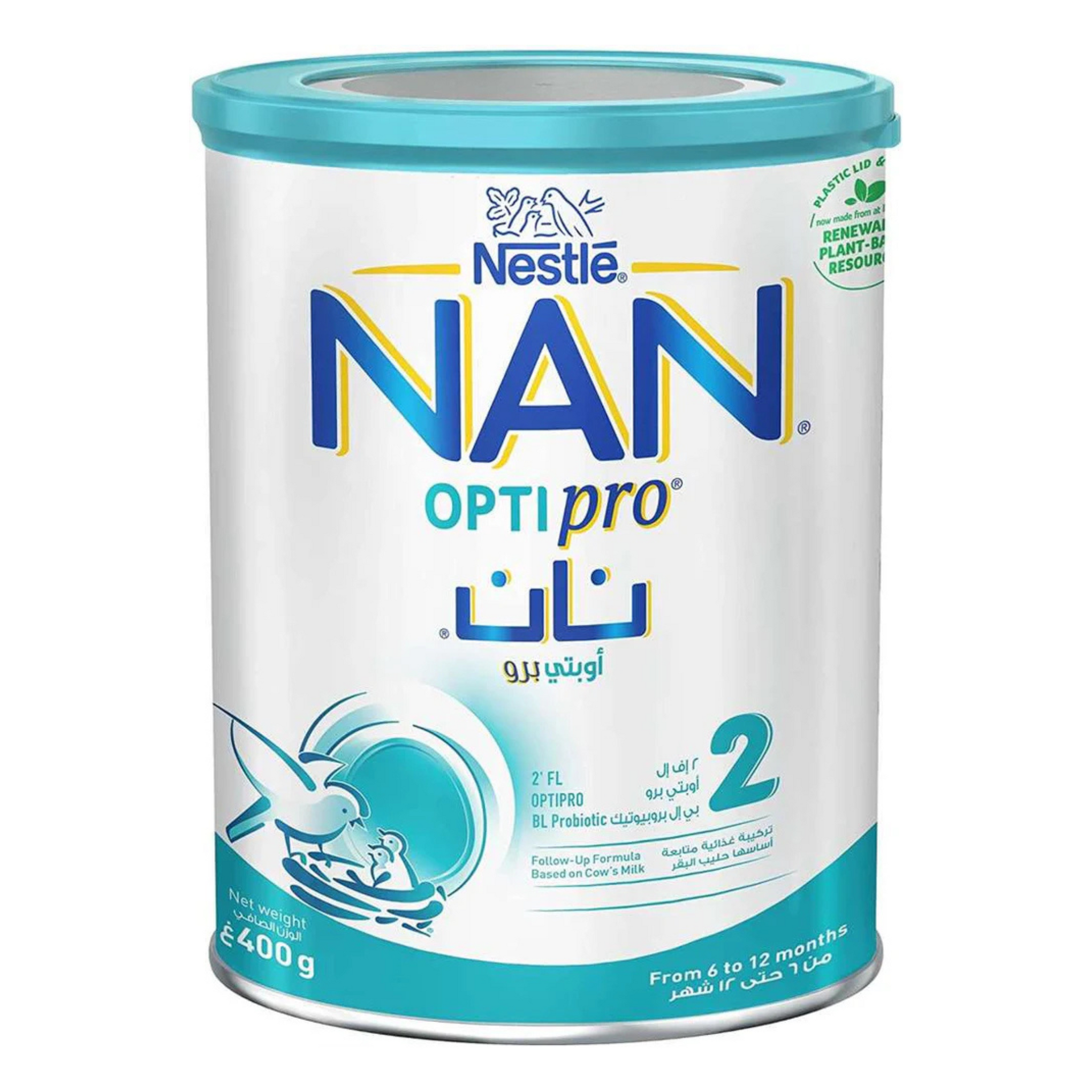 Nestle Nan Optipro, Follow-up Formula, Stage - 2, 400g, 6 to 12 months