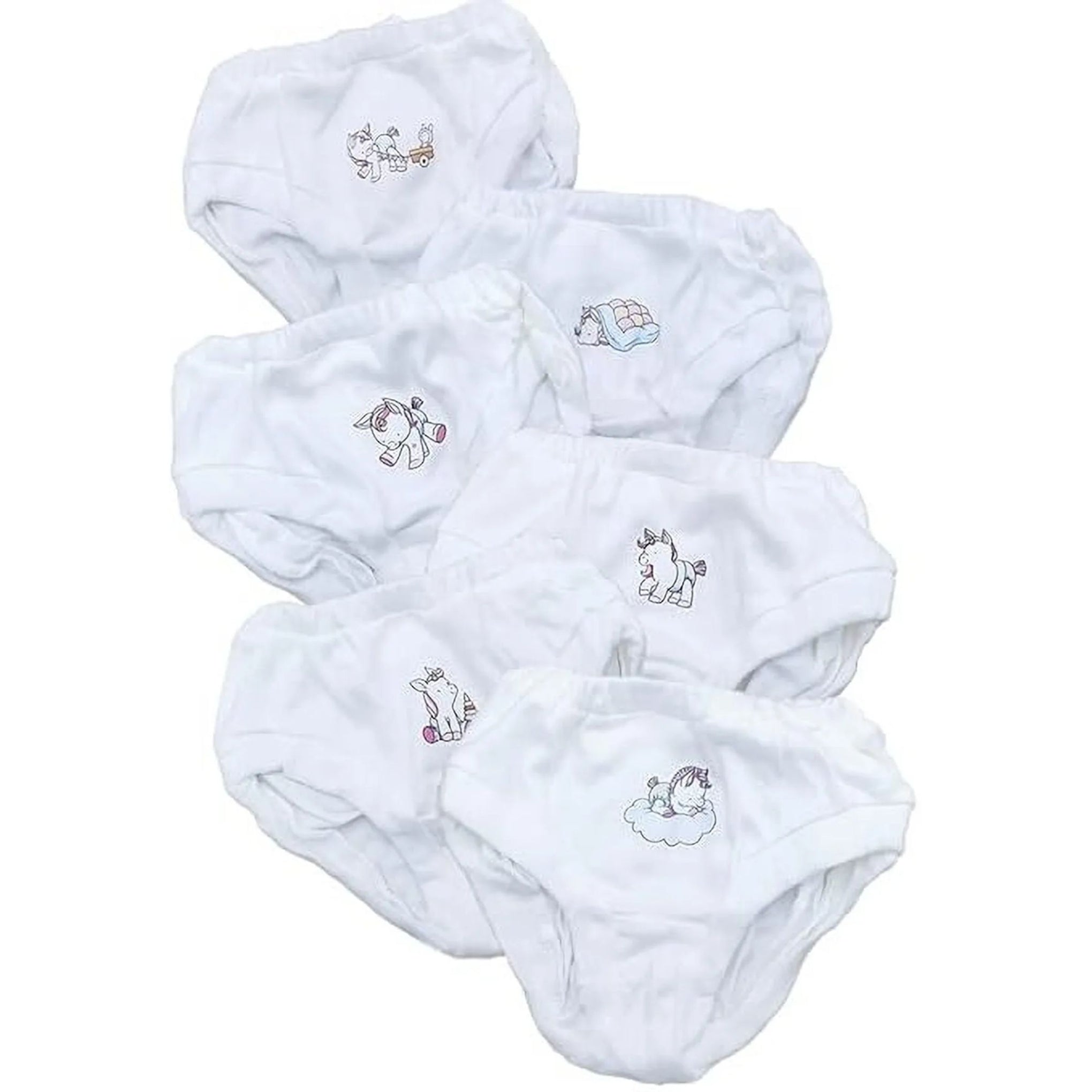 SMILE BABY Unisex Cotton Panties (Pack of 6).