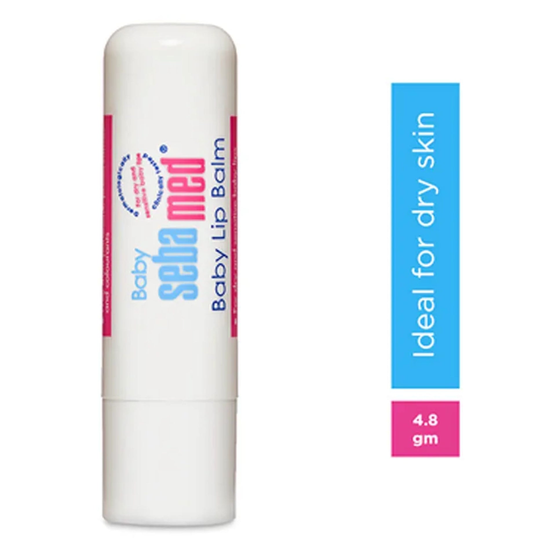 Sebamed Baby Lip Balm 4.8 gm|Soft Lips|with Shea Butter, Jojoba Oil & Beeswax|