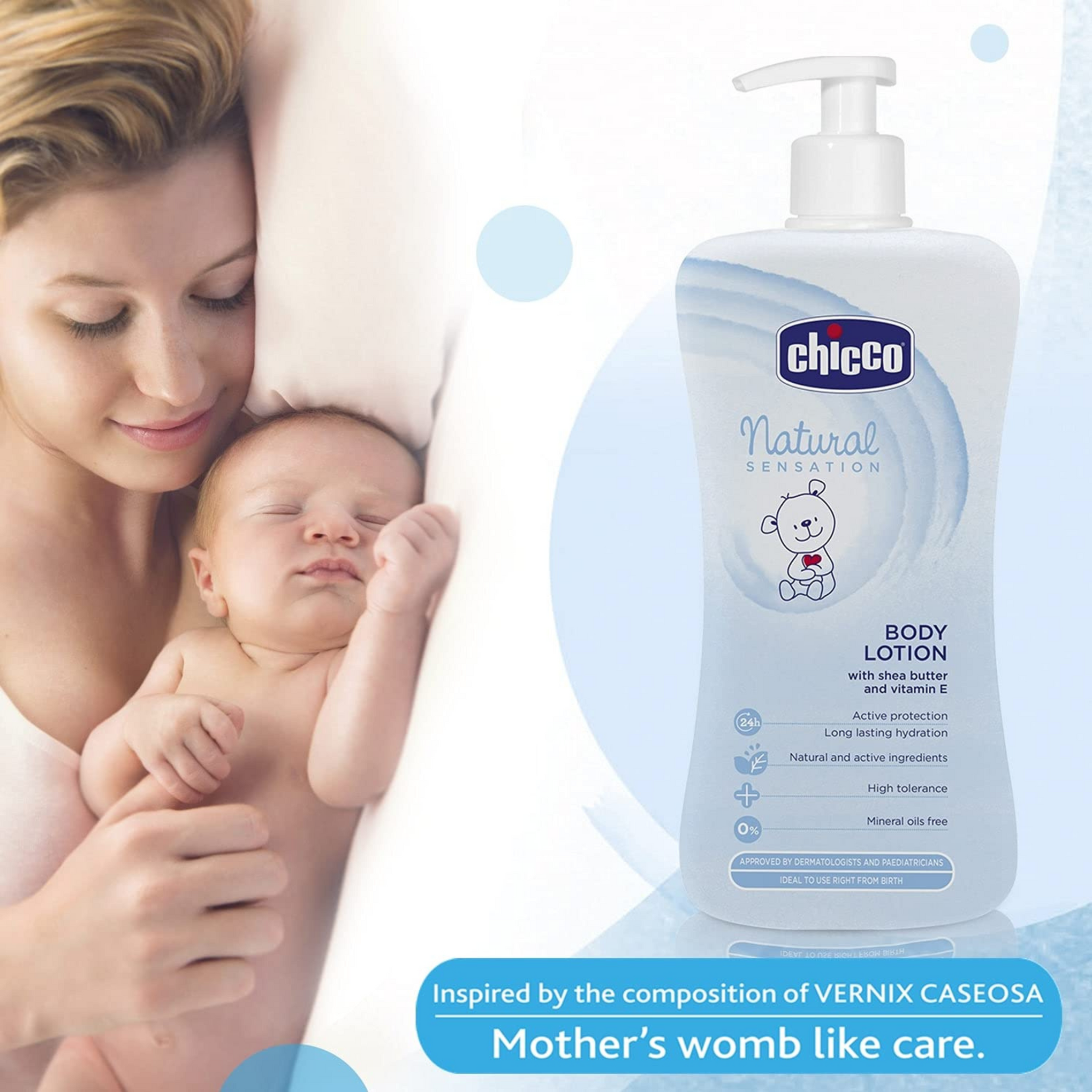 Chicco BODY LOTION NAT SENS