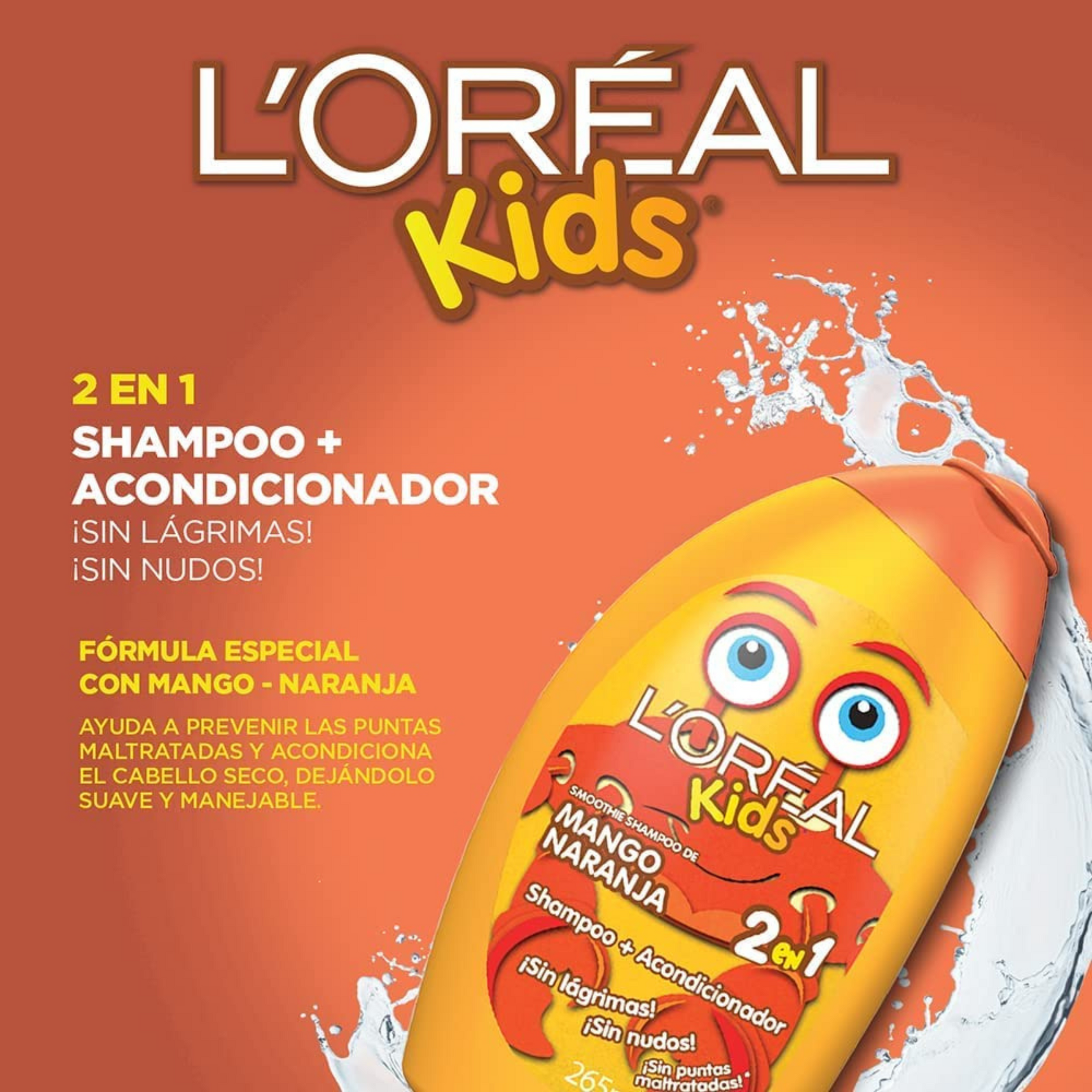 L'oreal Kids Manzanilla Shampoo Natural Extract 265 ml