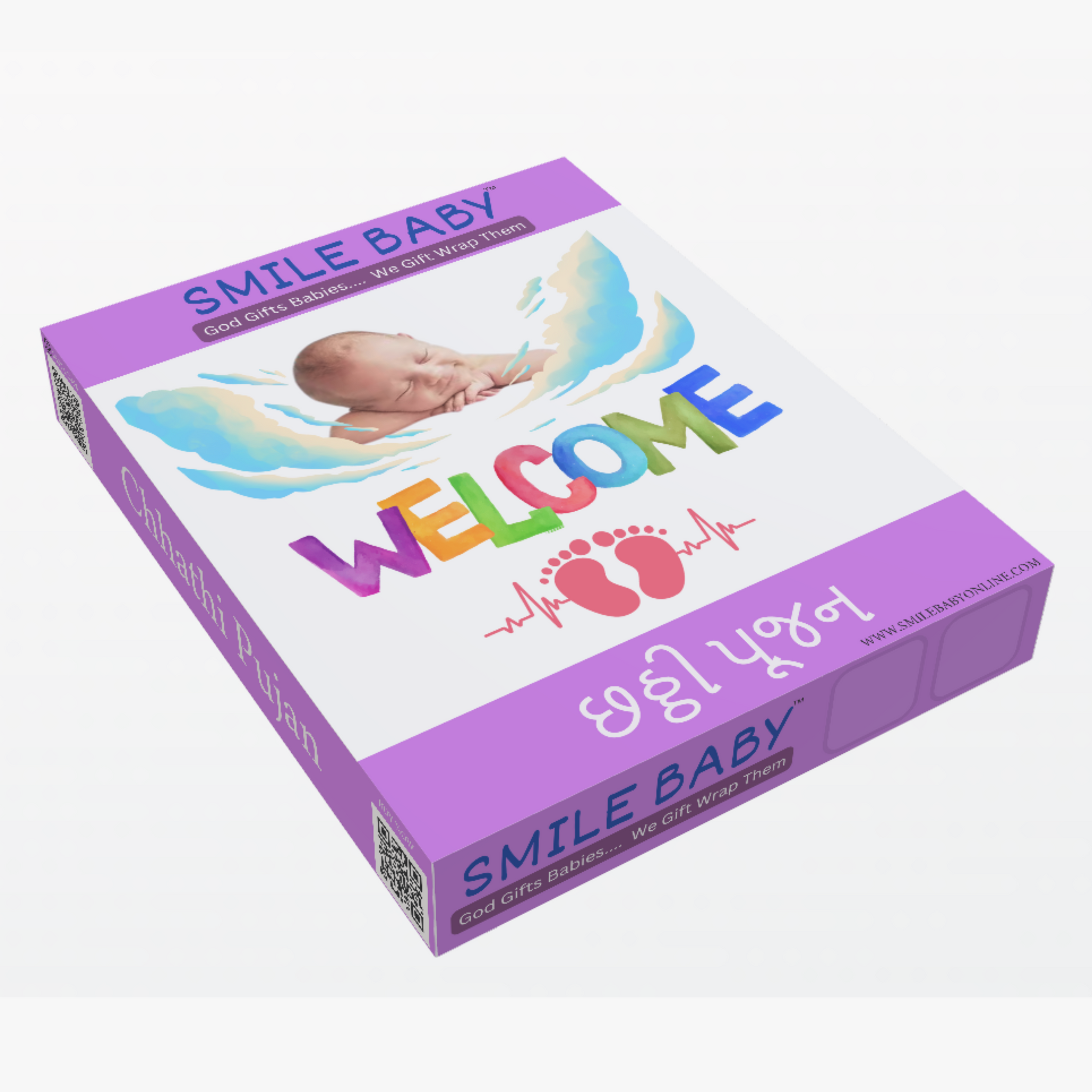 New Born Baby Chhathi Celebration Kit Paper, Chhathi Celebration kit for chhathi puja, chhathi celebration for children gift.(red color pack of 1) (girl)