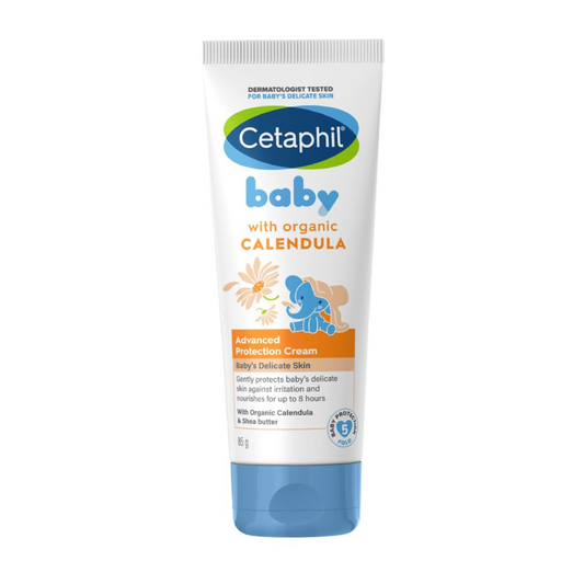 Cetaphil Baby Cream, Face & Body Moisturizing Cream | Advance Protection | Gentle & Soft with Organic Calendula 85gm