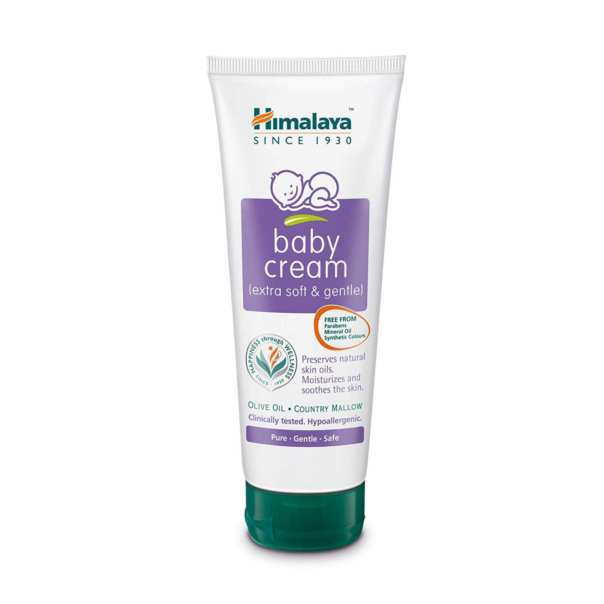 Himalaya Baby Cream, Face Moisturizer & Day Cream, For Dry Skin