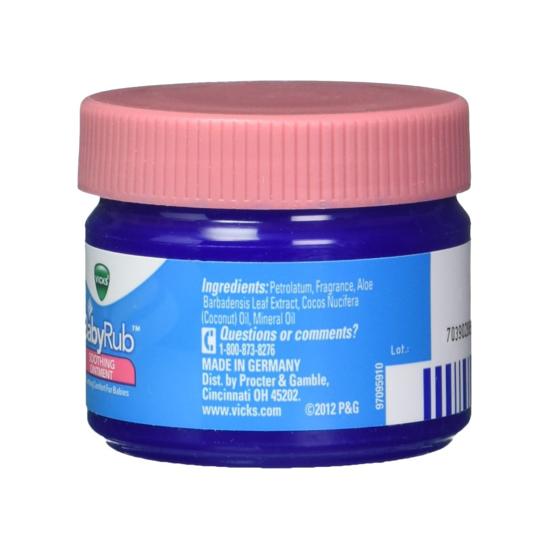 Vicks Baby Rub Soothing Ointment 1.76 oz. (50gm)