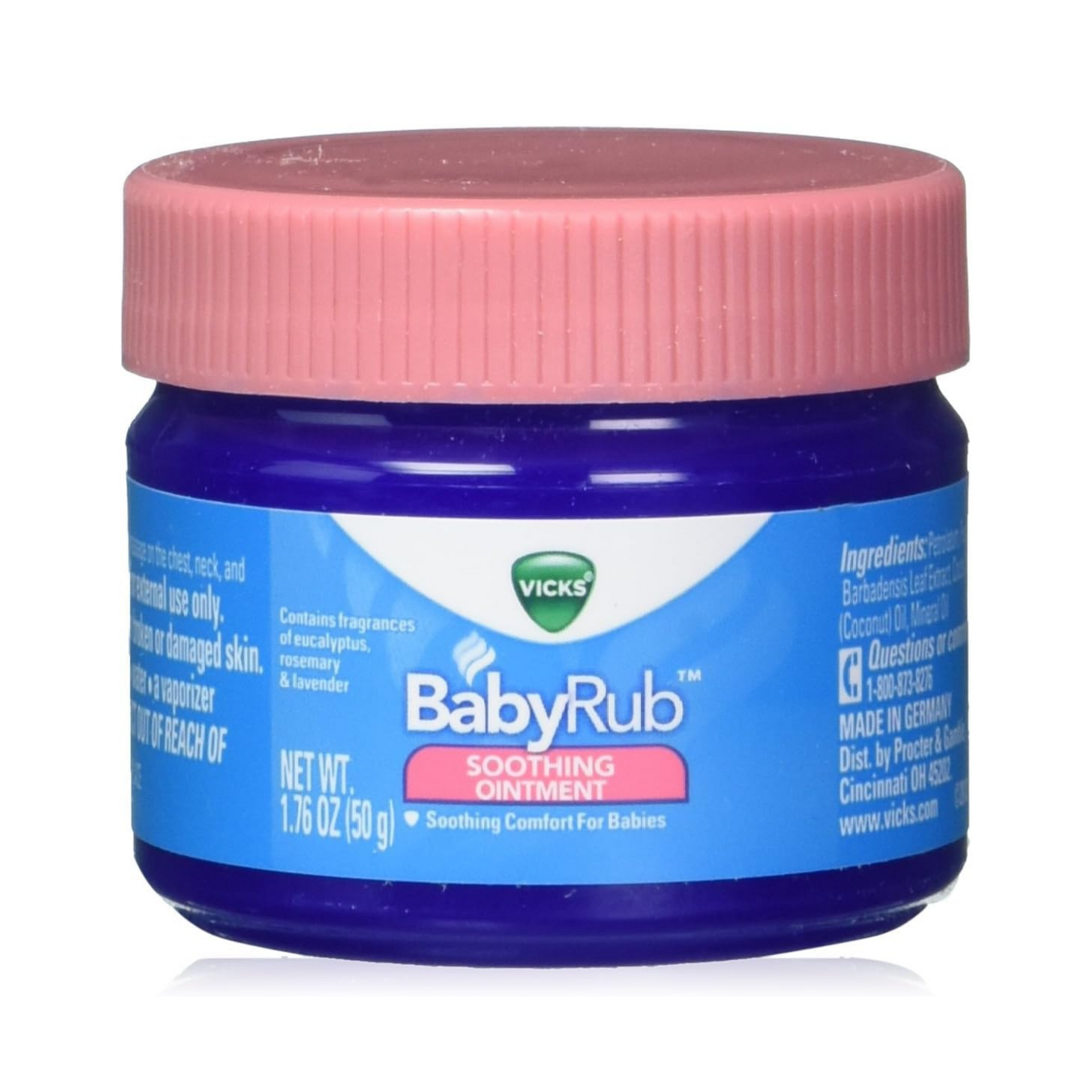 Vicks Baby Rub Soothing Ointment 1.76 oz. (50gm)