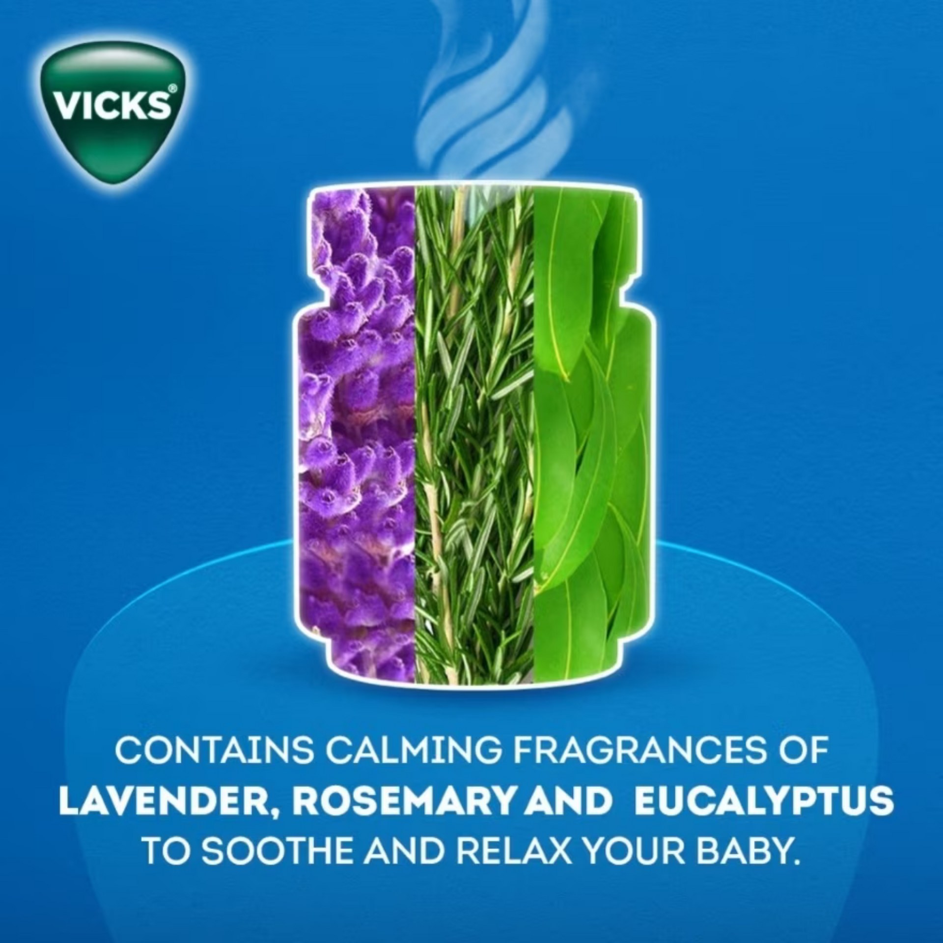 Vicks Baby Balsam Moisturising & Soothing Baby Care Rub 50g